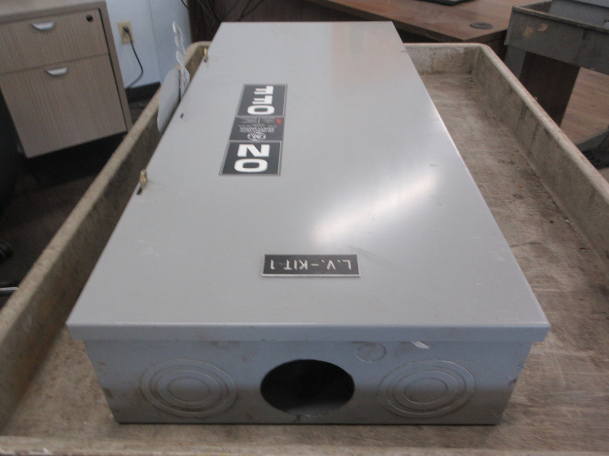 GE Fusible Safety Switch/Disconnect TH4324 Mod. 10 240V 200A Used