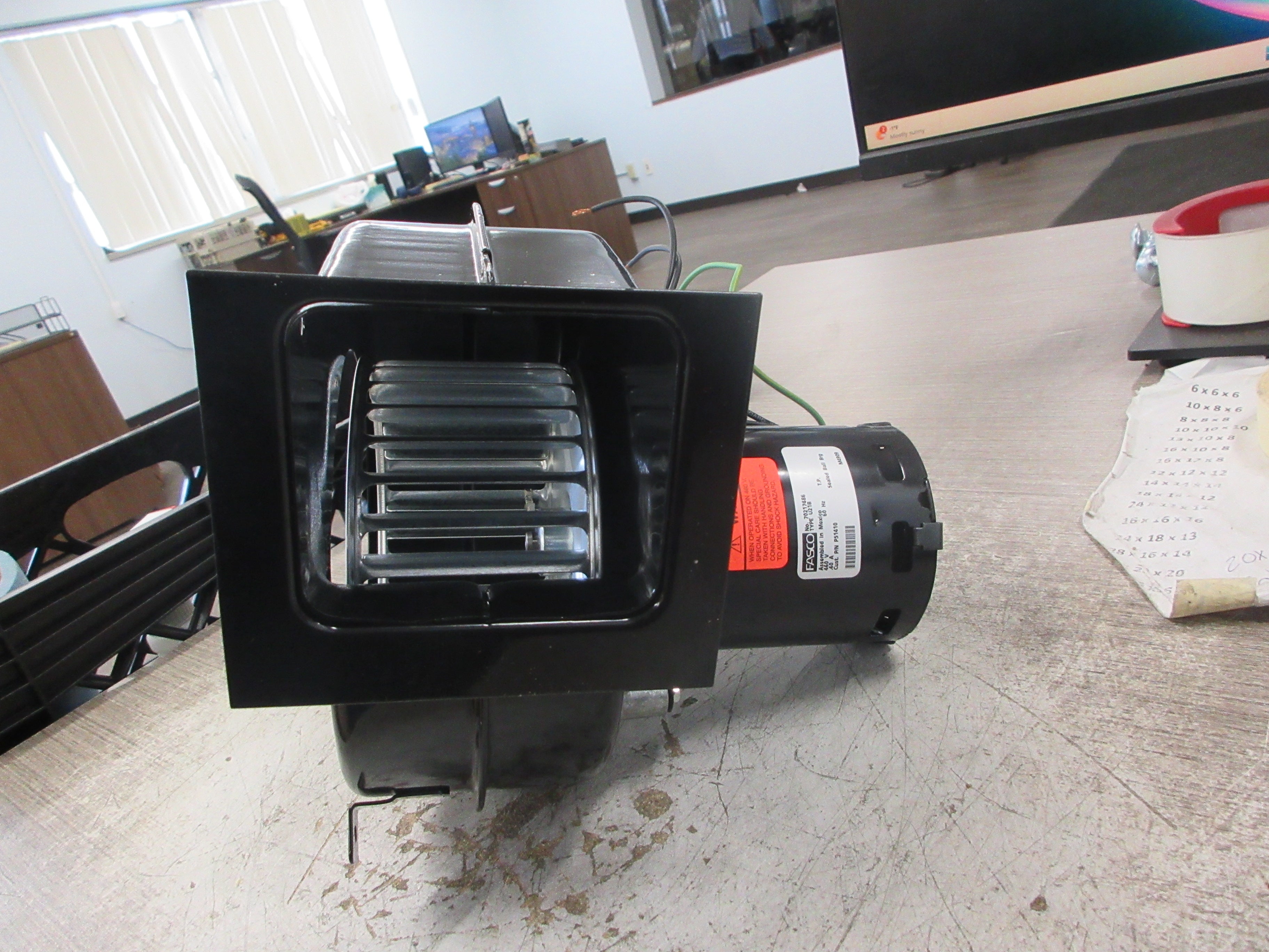 Fasco Blower P51410 460V 60Hz 0.40A New Surplus