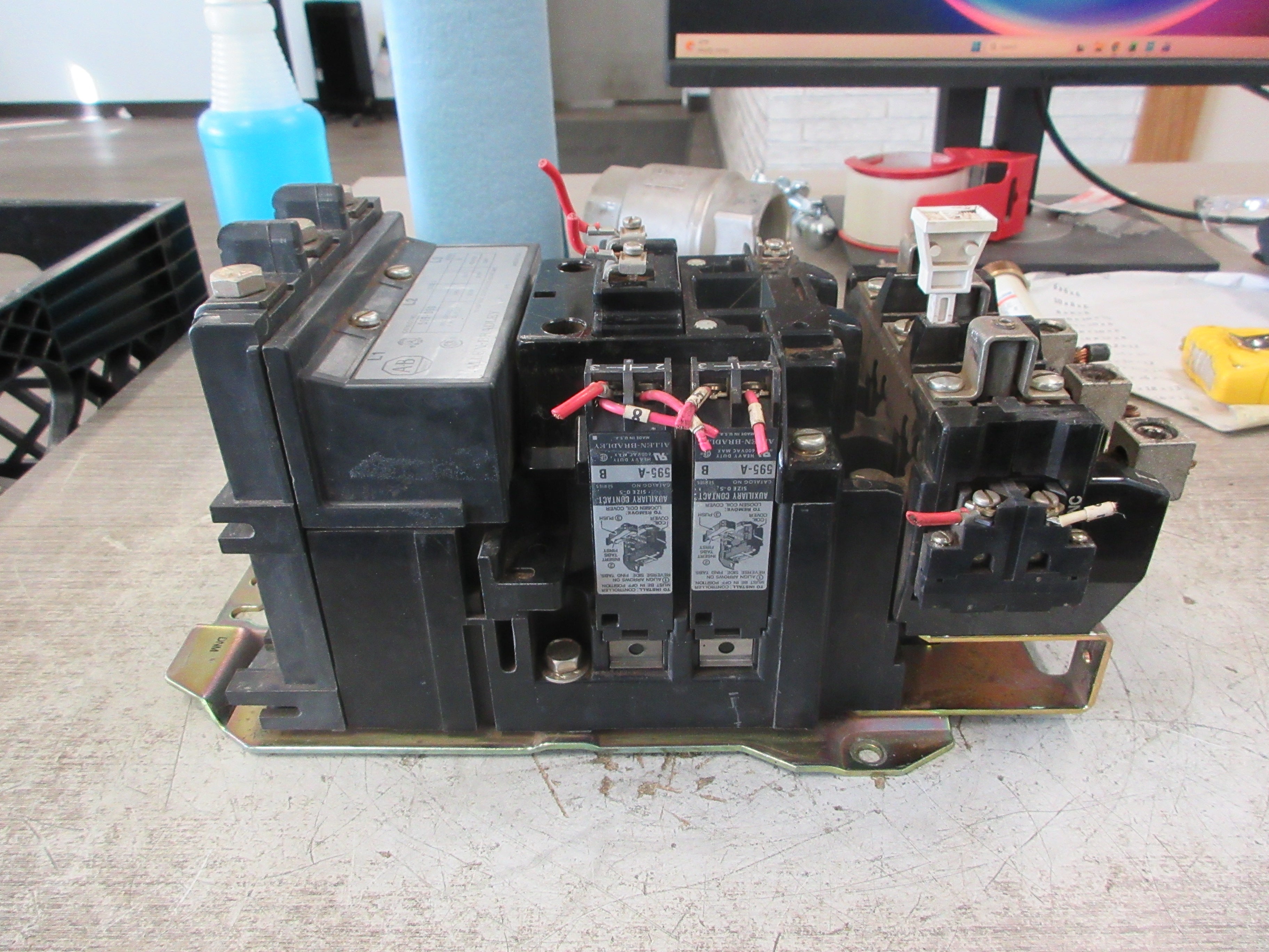 Allen-Bradley Size 3 Starter 509-DOD 115-120V Coil 90A 600V Used