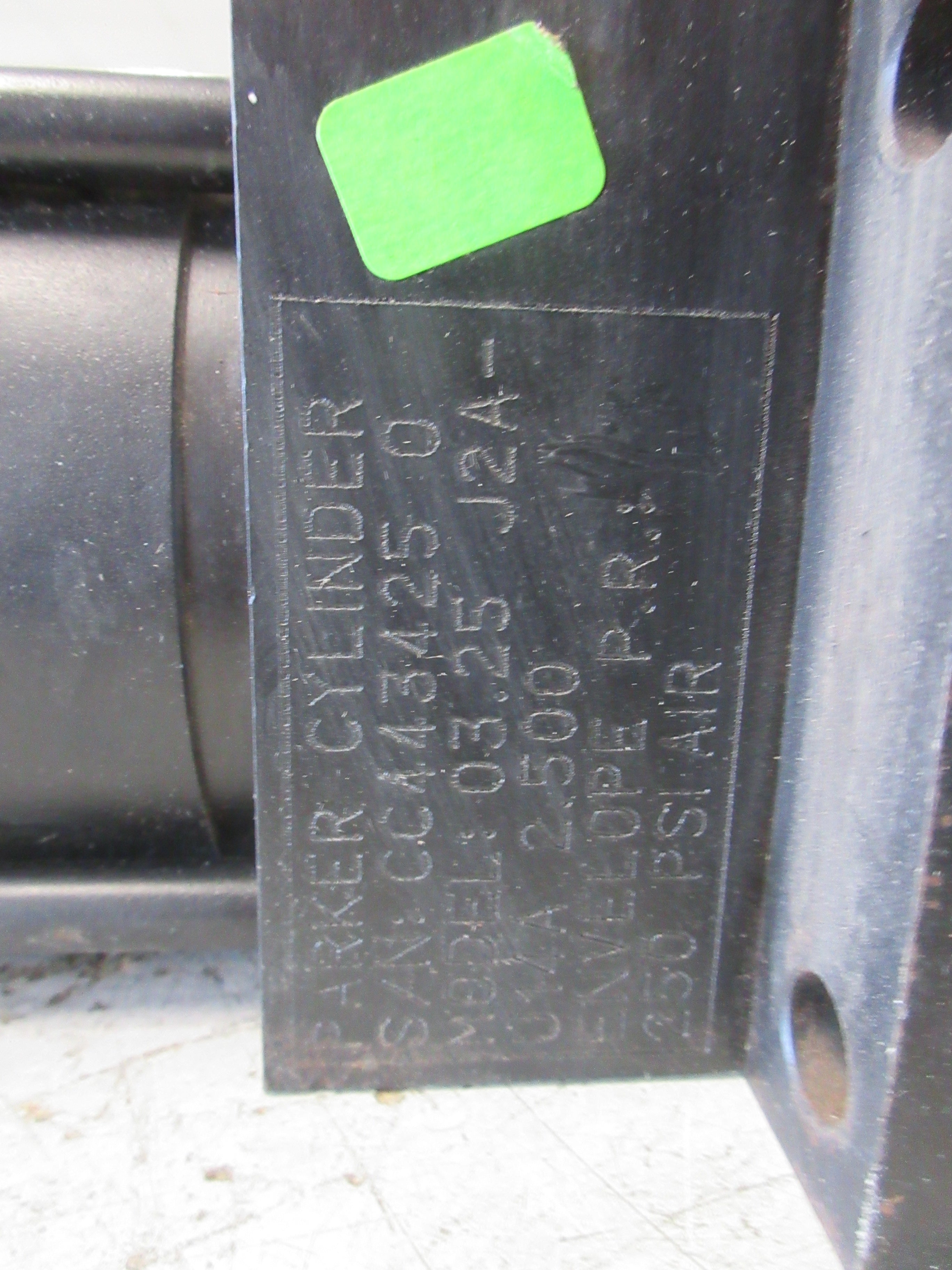 RWC Air Cylinder 884716106 250 PSI Used