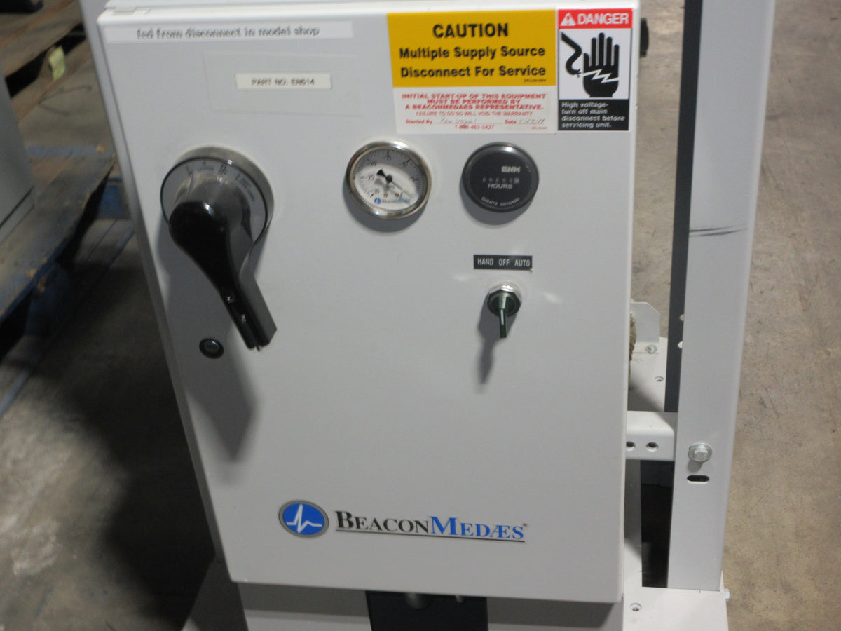 Beacon Medaes Lifeline Medical Vacuum Pump 4107107373 1.5HP 208V 1Ph 60Hz Used