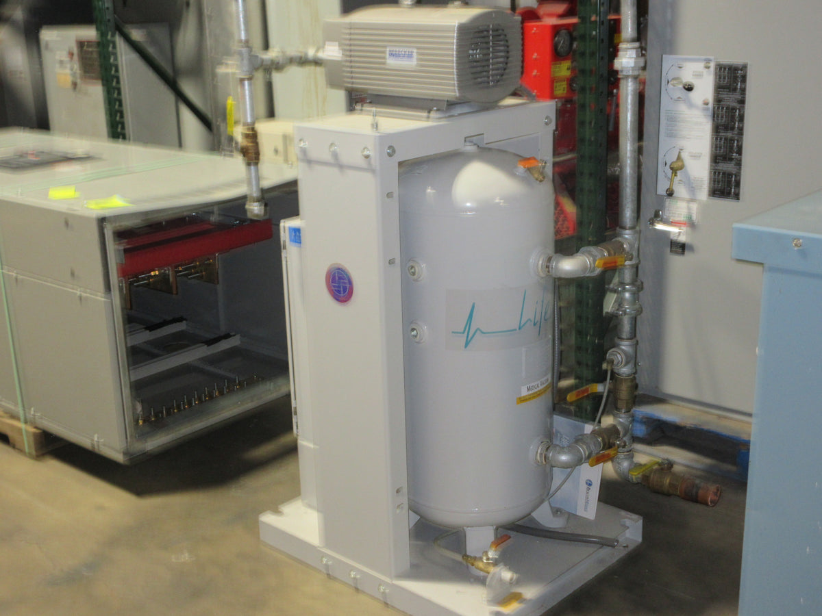 Beacon Medaes Lifeline Medical Vacuum Pump 4107107373 1.5HP 208V 1Ph 60Hz Used