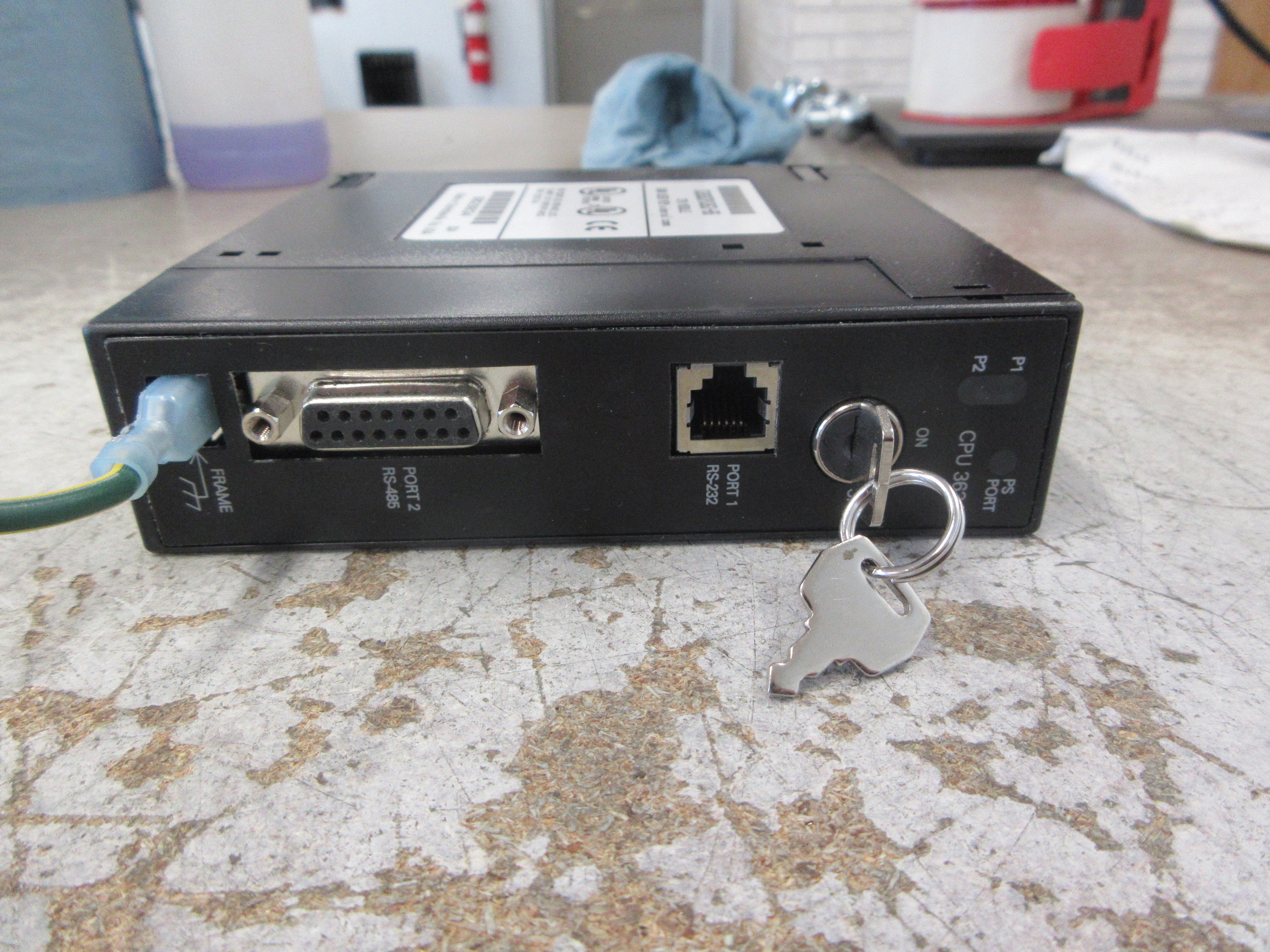 GE Fanuc CPU Module IC693CPU363-BG 240K Serial Comm. Used