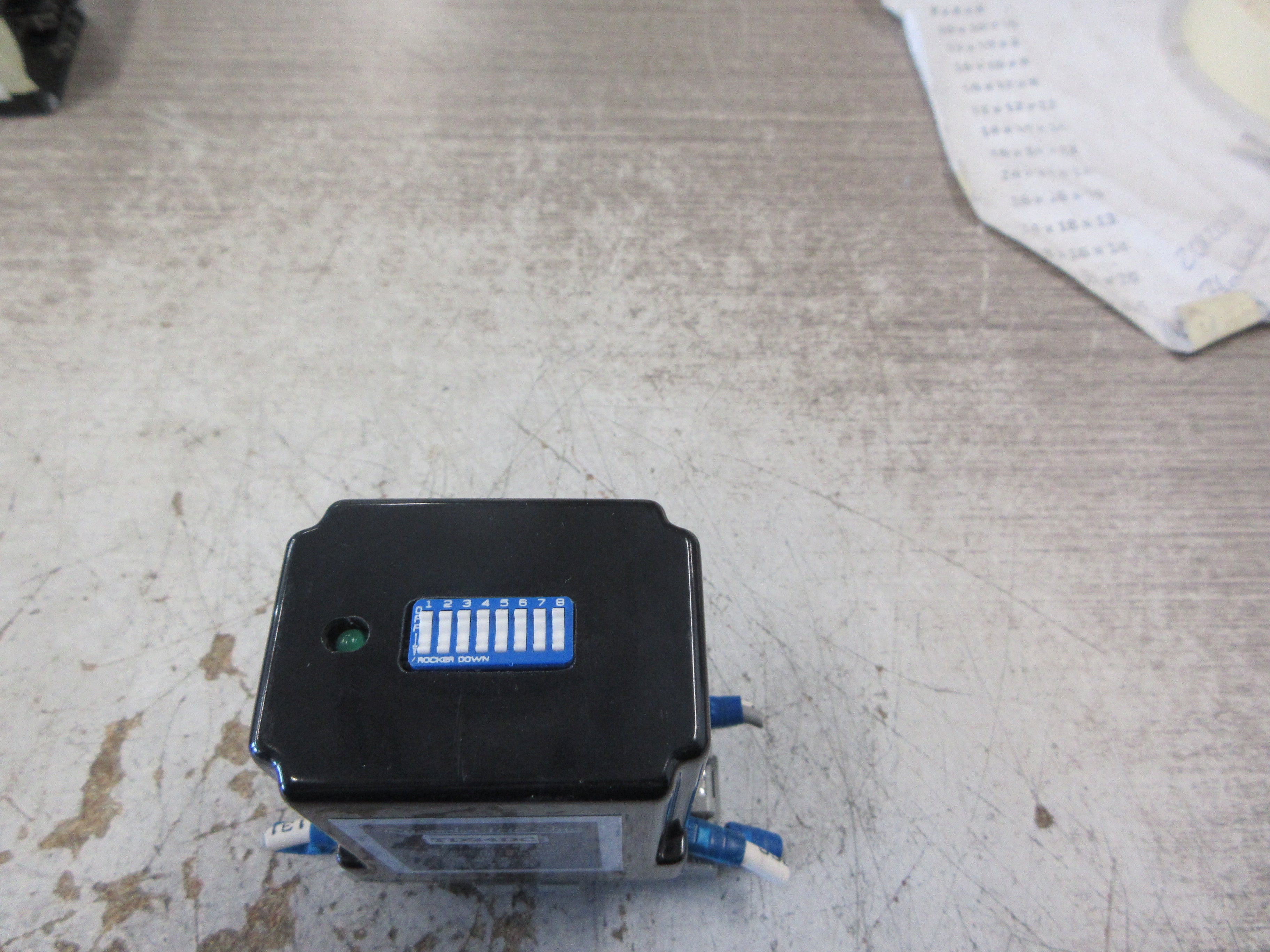 Russelectric Adjustable Time Delay Relay TD24DC Range: 0-255 Sec. w/ Base Used