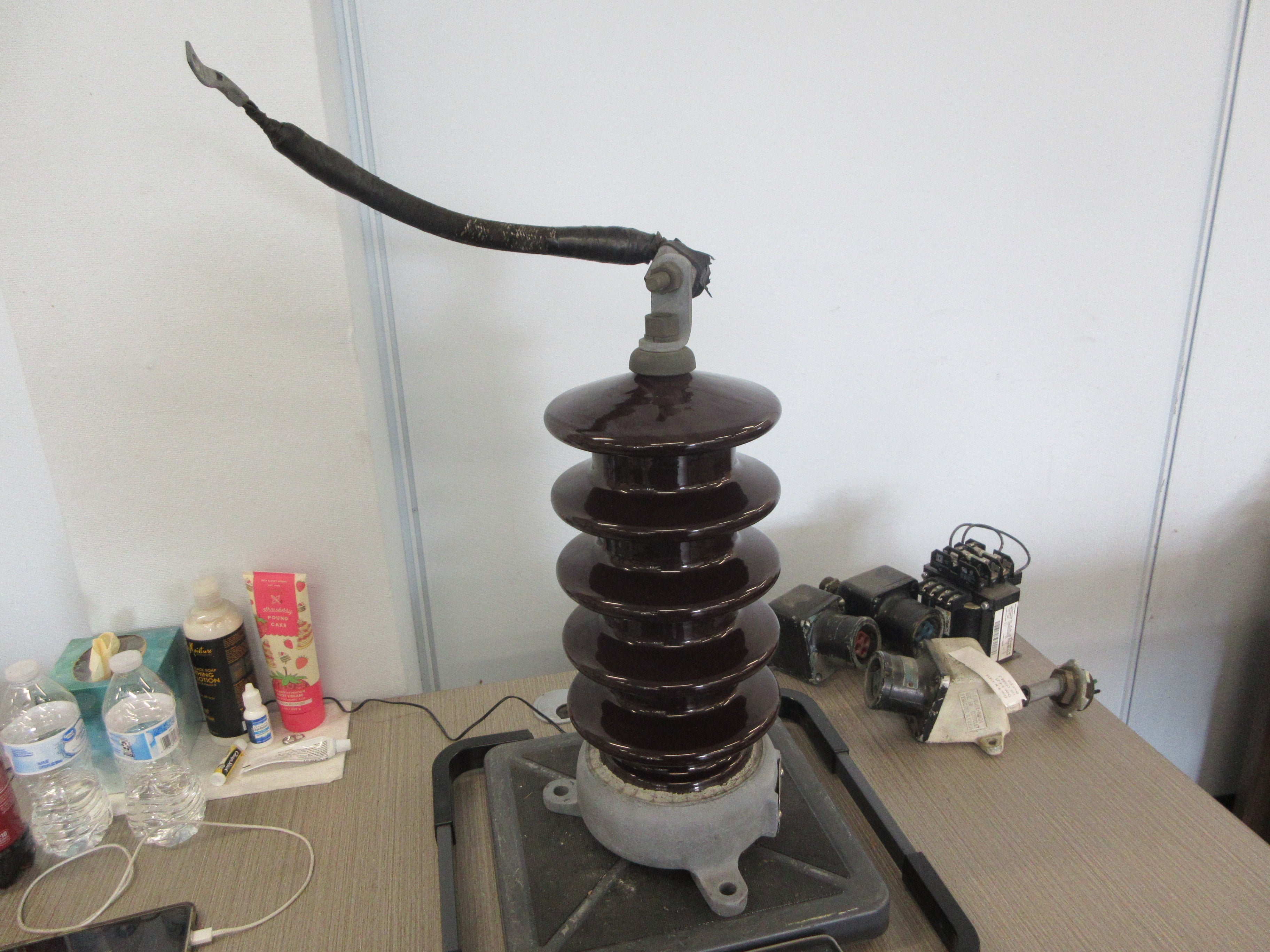 Ohio Brass Thorex Dynagap Type GPA Lightning Arrester 46706 Ser. 3 15KV Used