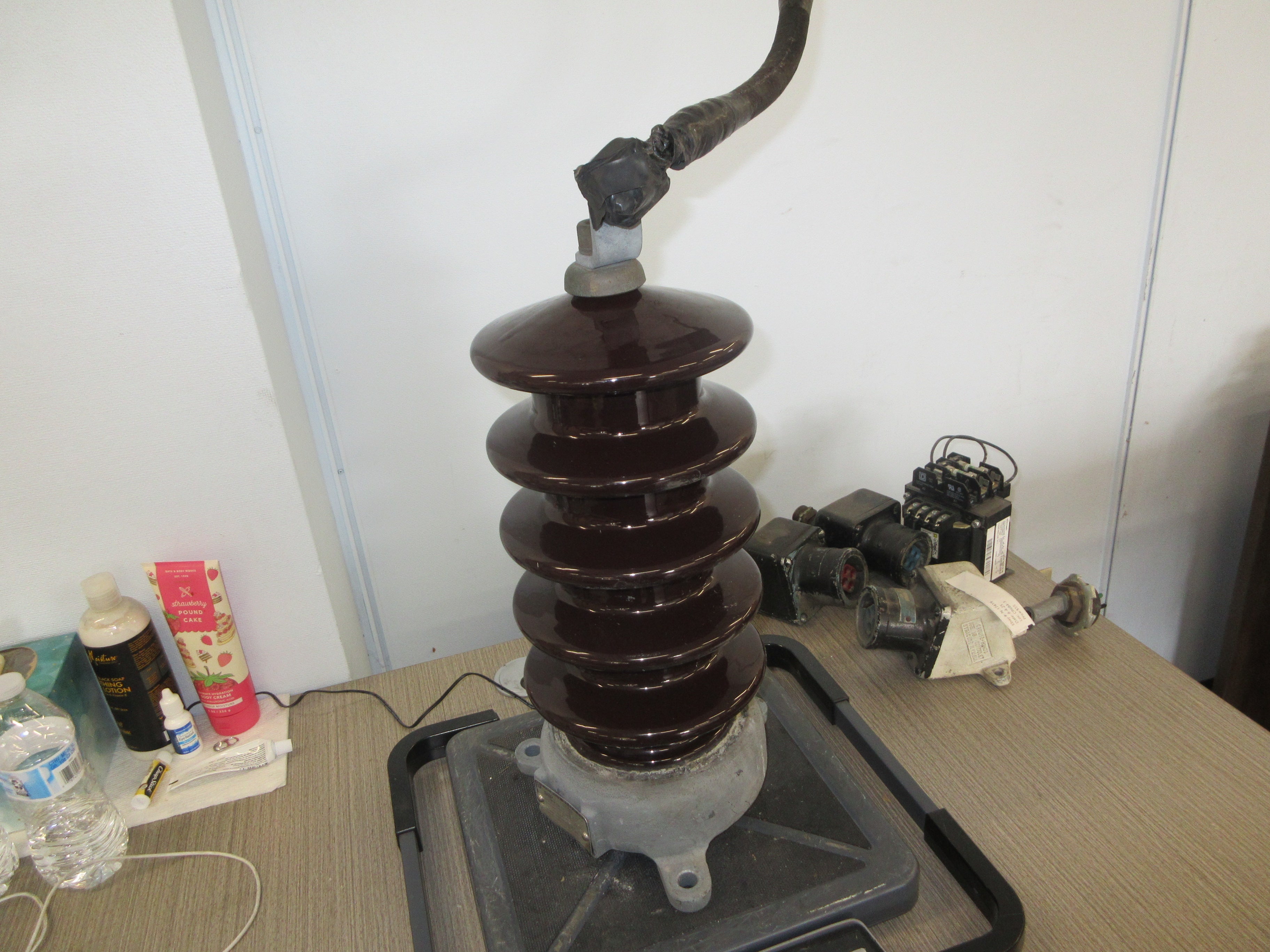 Ohio Brass Thorex Dynagap Type GPA Lightning Arrester 46706 Ser. 3 15KV Used
