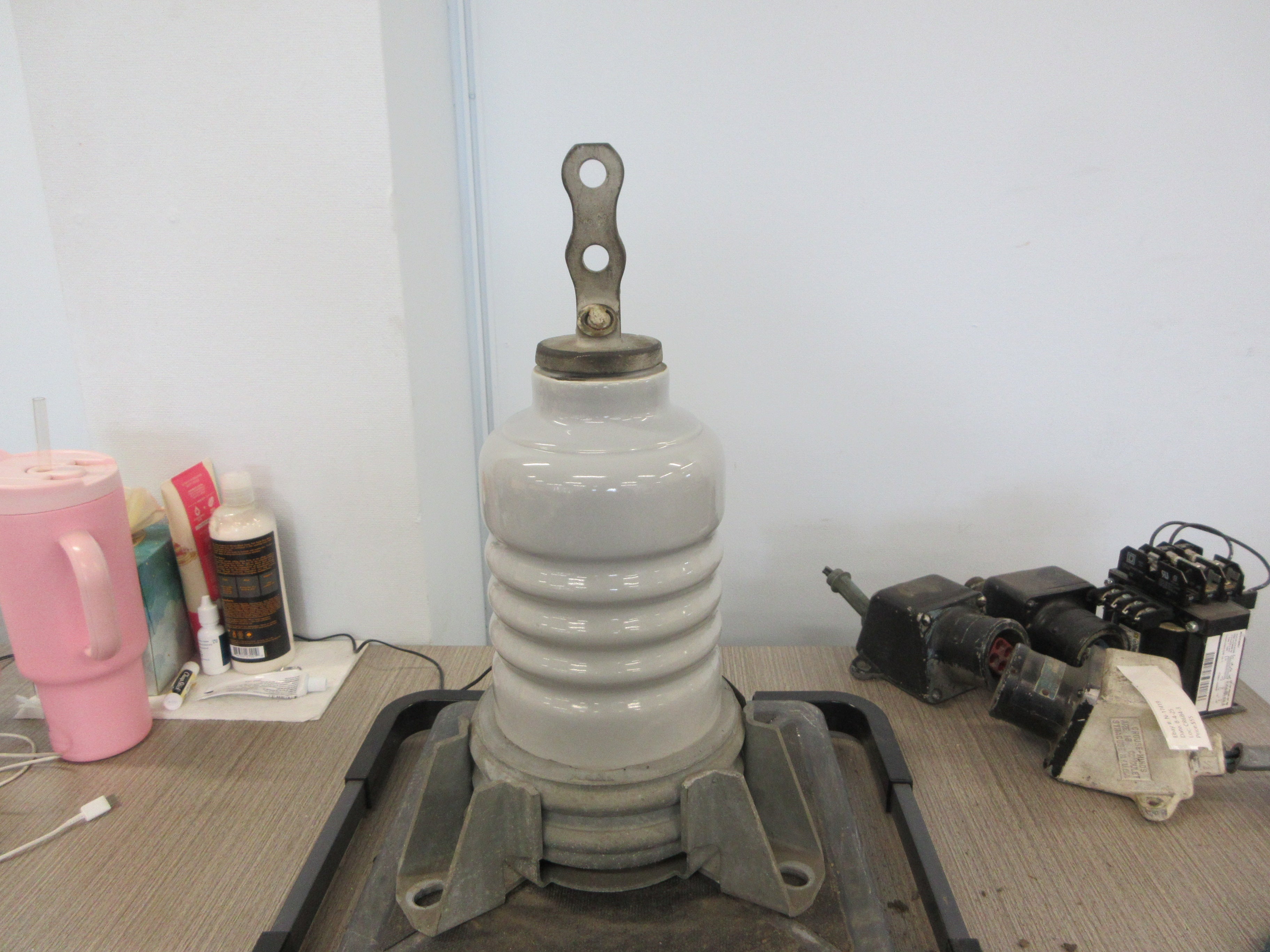 GE Tranquell Station Arrester 9LIIRGB009 9KV Rated 7.62KV Operating Used
