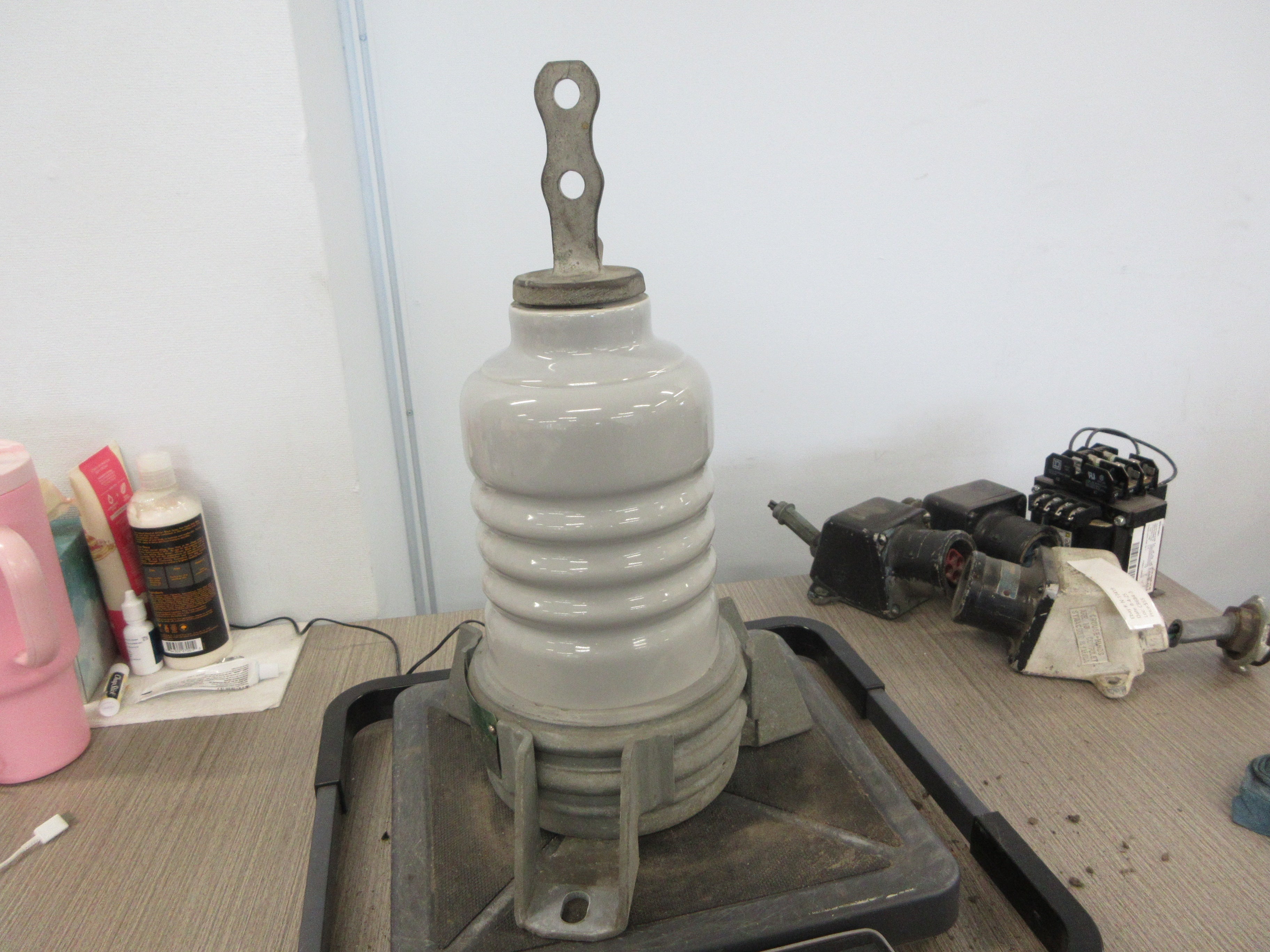 GE Tranquell Station Arrester 9LIIRGB009 9KV Rated 7.62KV Operating Used