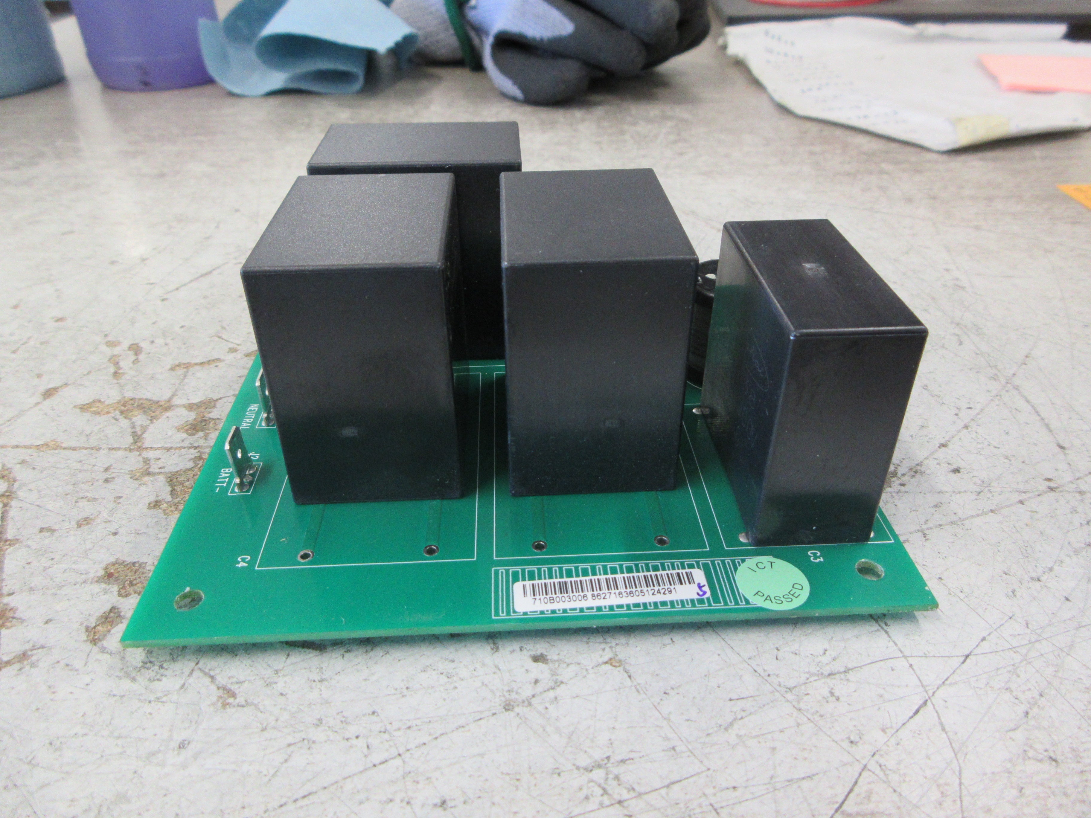 Eaton Capacitor Board 710B003006 Used