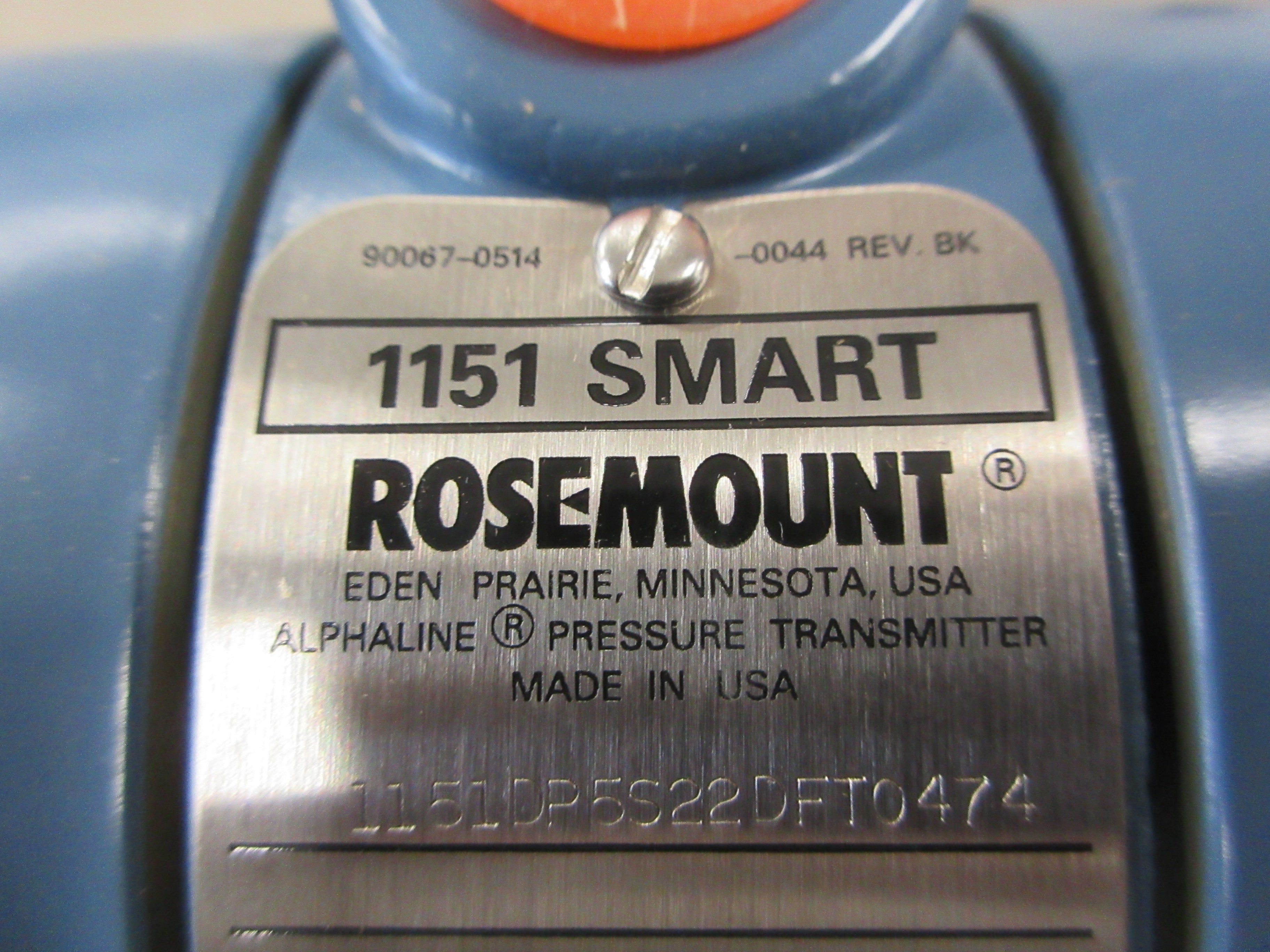 Rosemount Model 1151 Pressure Transmitter 1151DP5S22DFT0474 New Surplus