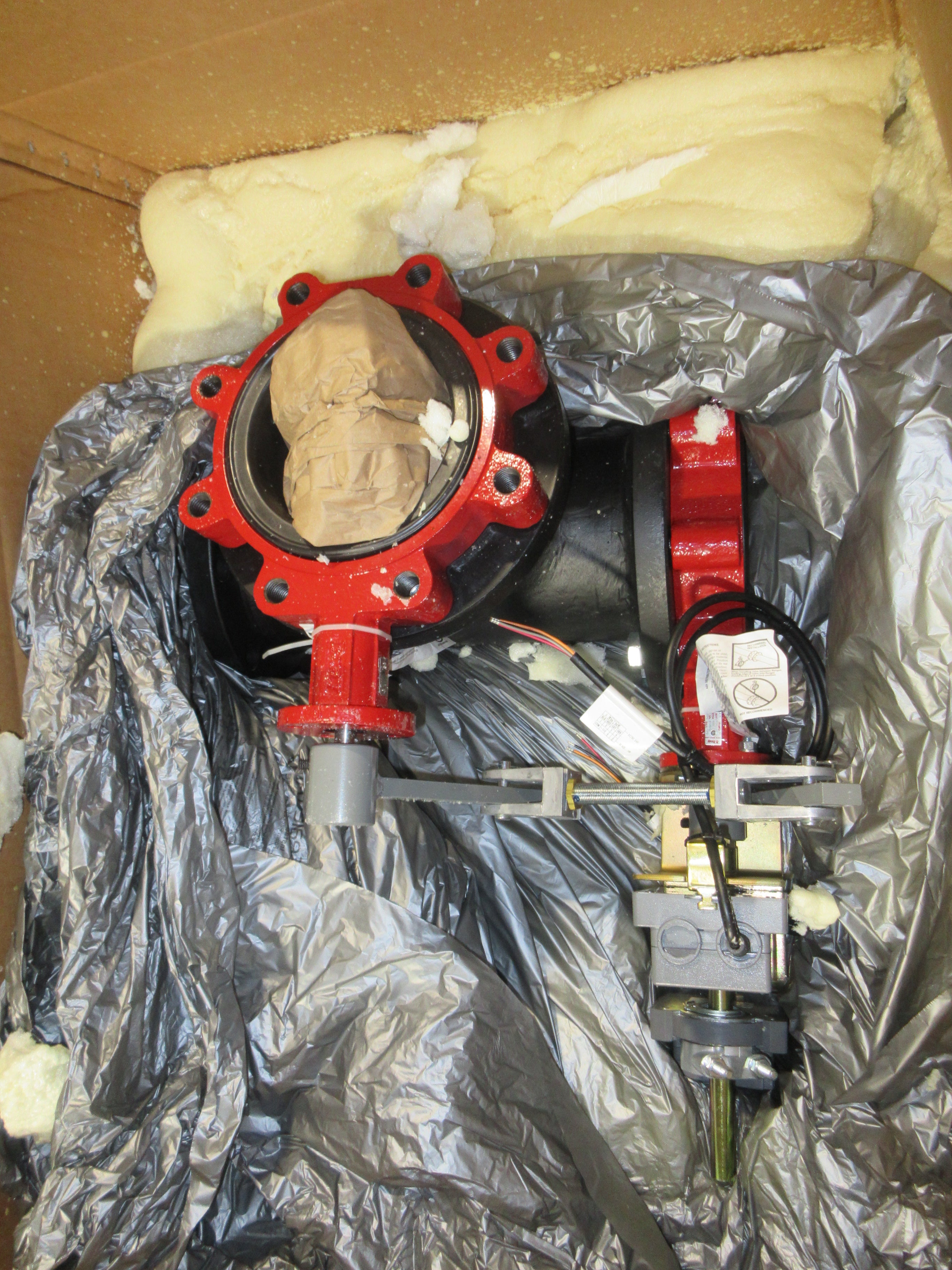 Johnson Controls Bray Actuated Butterfly Valve VFD060HB2935HGA New Surplus