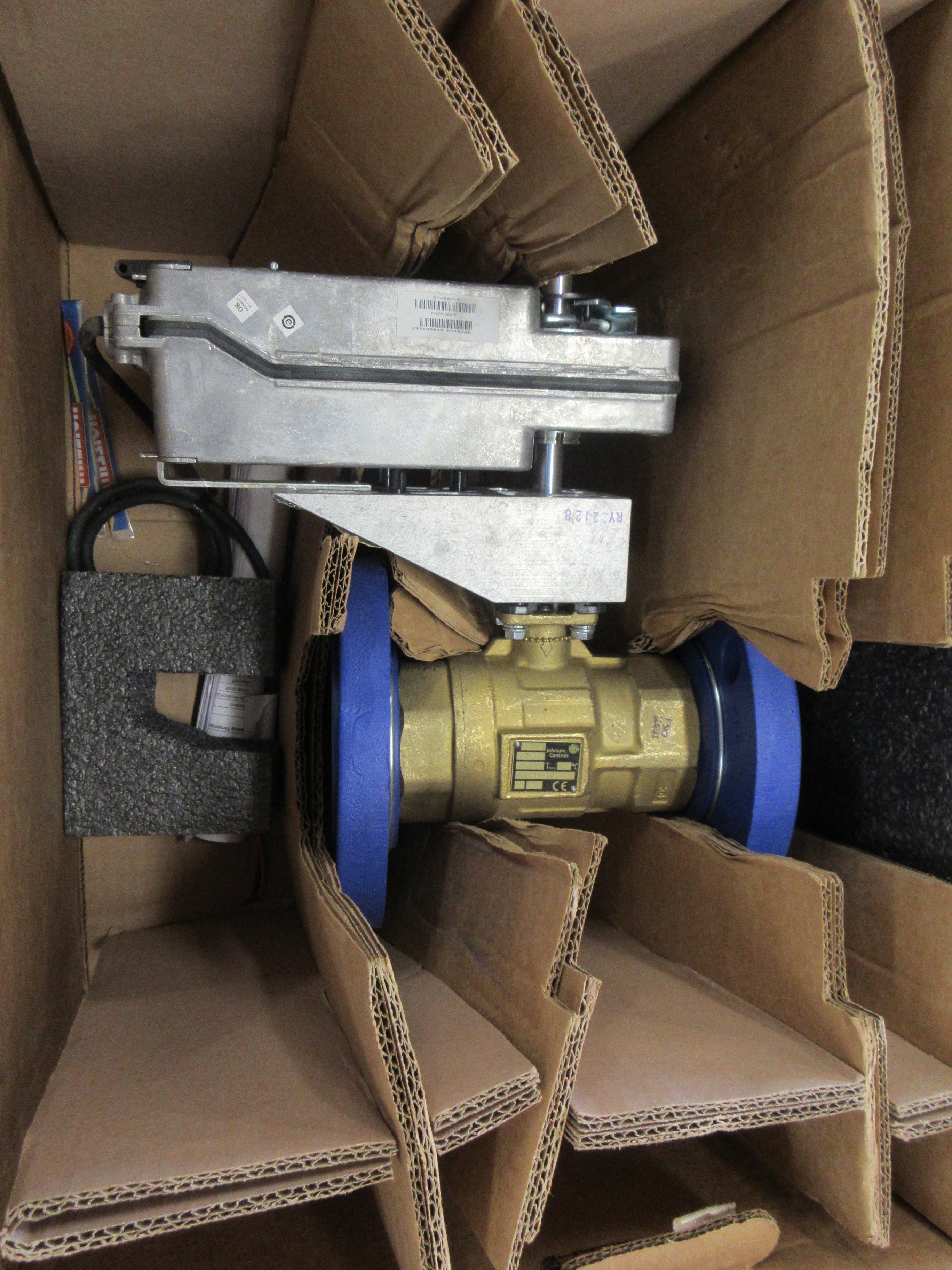 Johnson Controls Stainless Steel Actuated Ball Valve VG12A5LU+92NGGA New Surplus