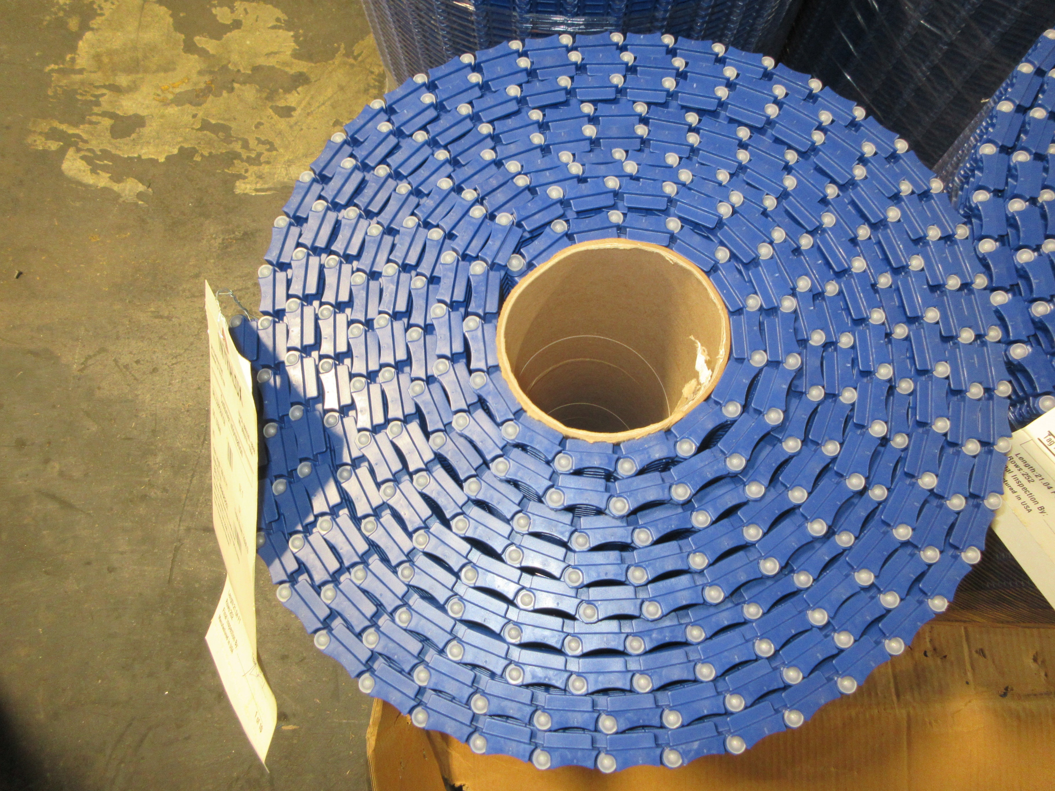 Intralox Series 100 Raised Rib Belt 48968287 Length: 21.04FT New Surplus