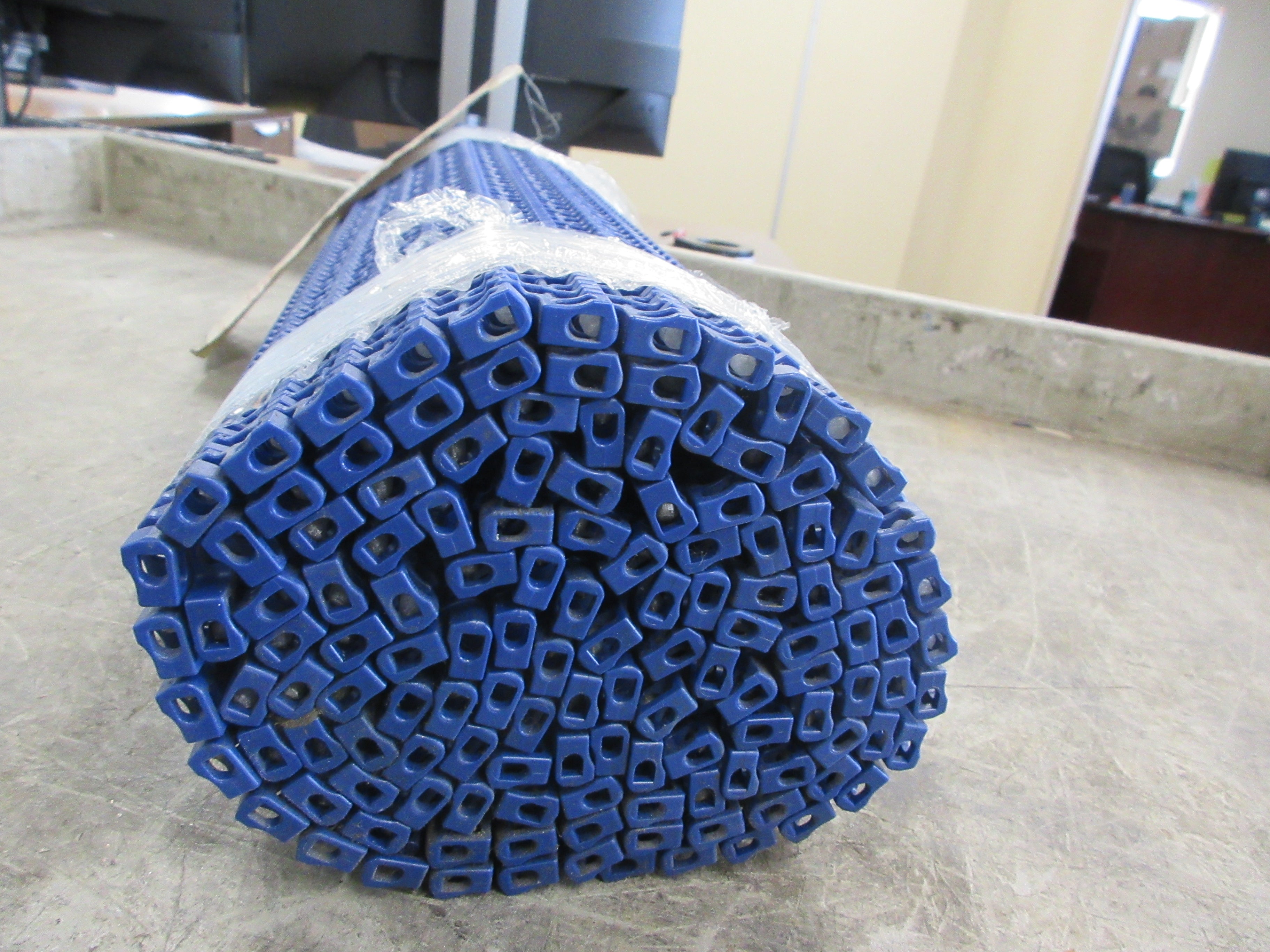 Intralox Series 1100 Flush Grid Belt 13093456 Length: 25.60FT New Surplus
