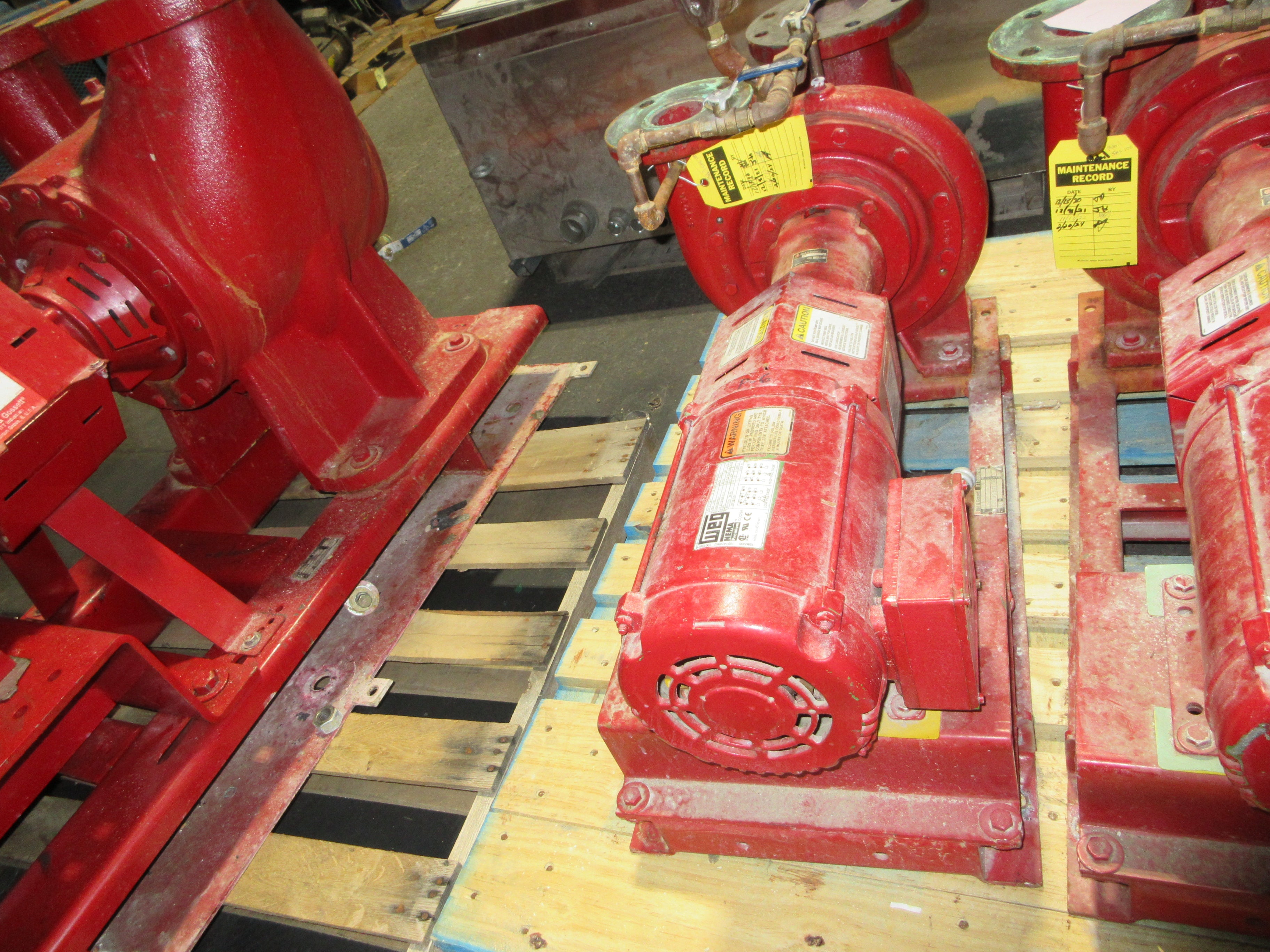 Bell & Gossett Pump 1510 BF 7.75 2.5BB 5HP 1800RPM 55 FT Head 191 GPM Used