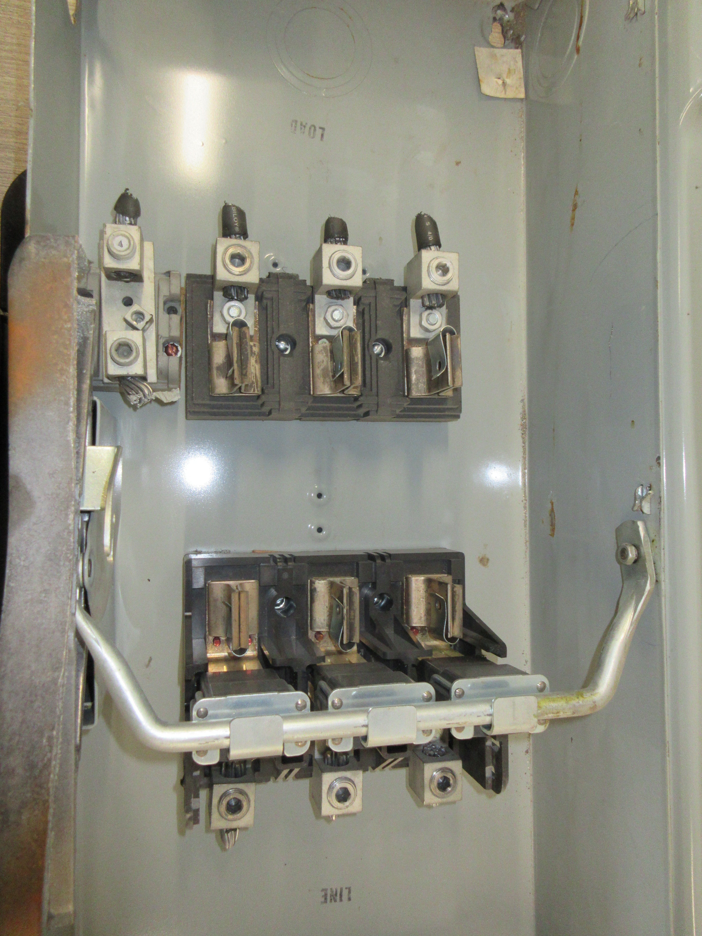 ITE Fusible Safety Switch/Disconnect JN424 200A 240V 3P Used