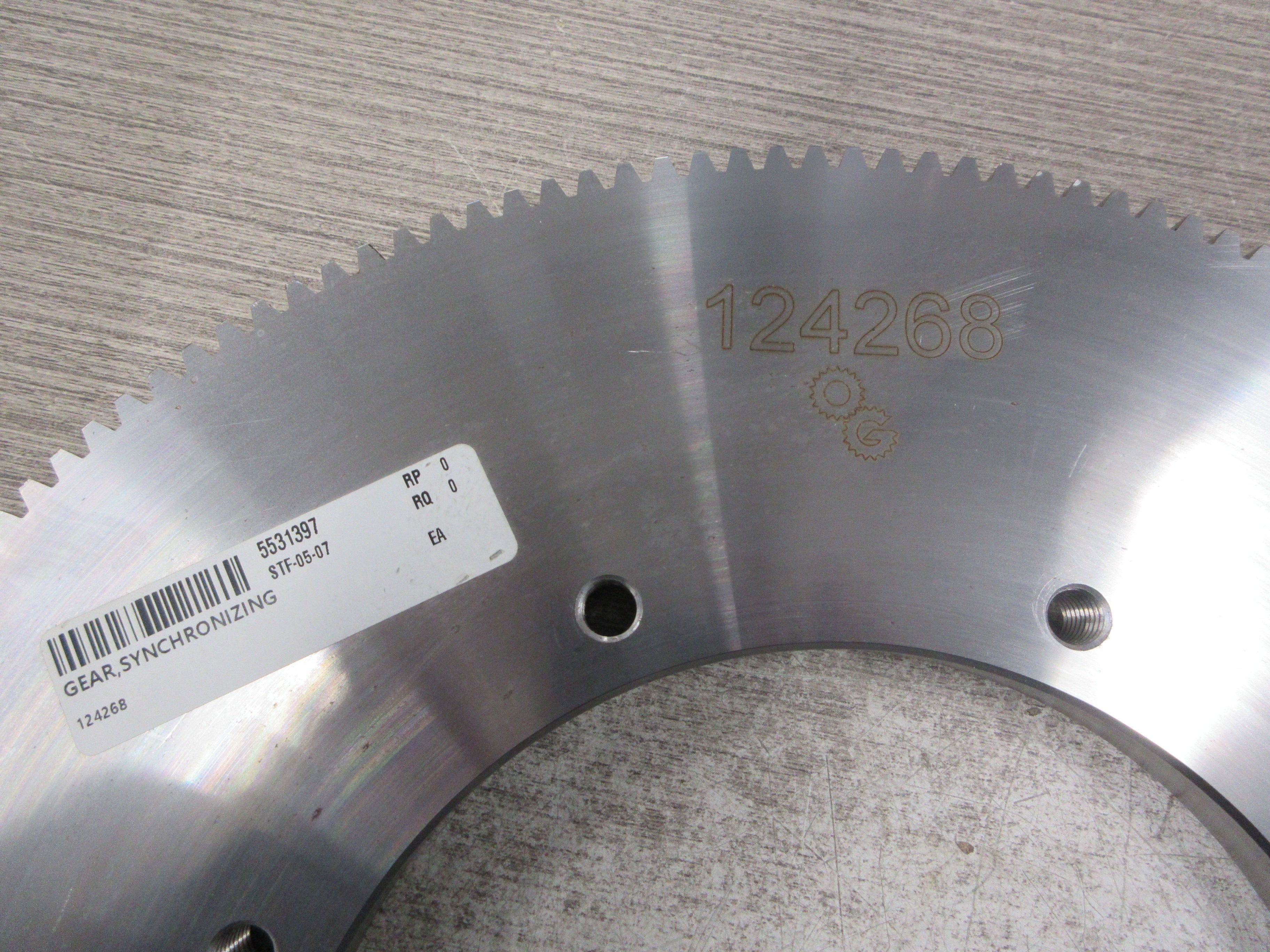 Misc. Brand Sync Gear 124268 *No Box* New Surplus