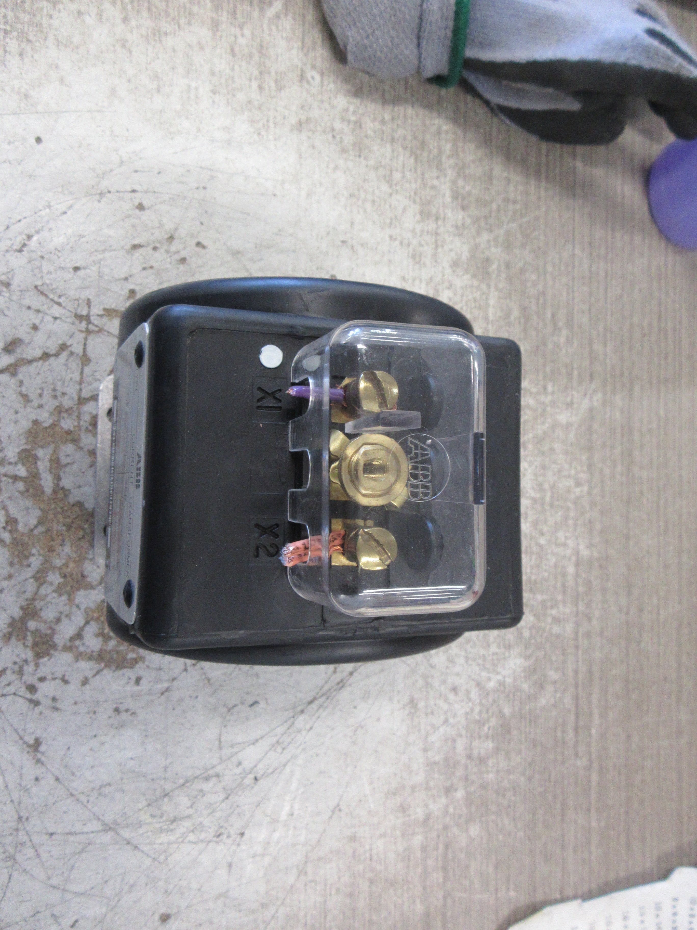 ABB Type CMF Current Transformer MEC0355612 Ratio 200:5A 600V 60Hz 10KV BIL Used