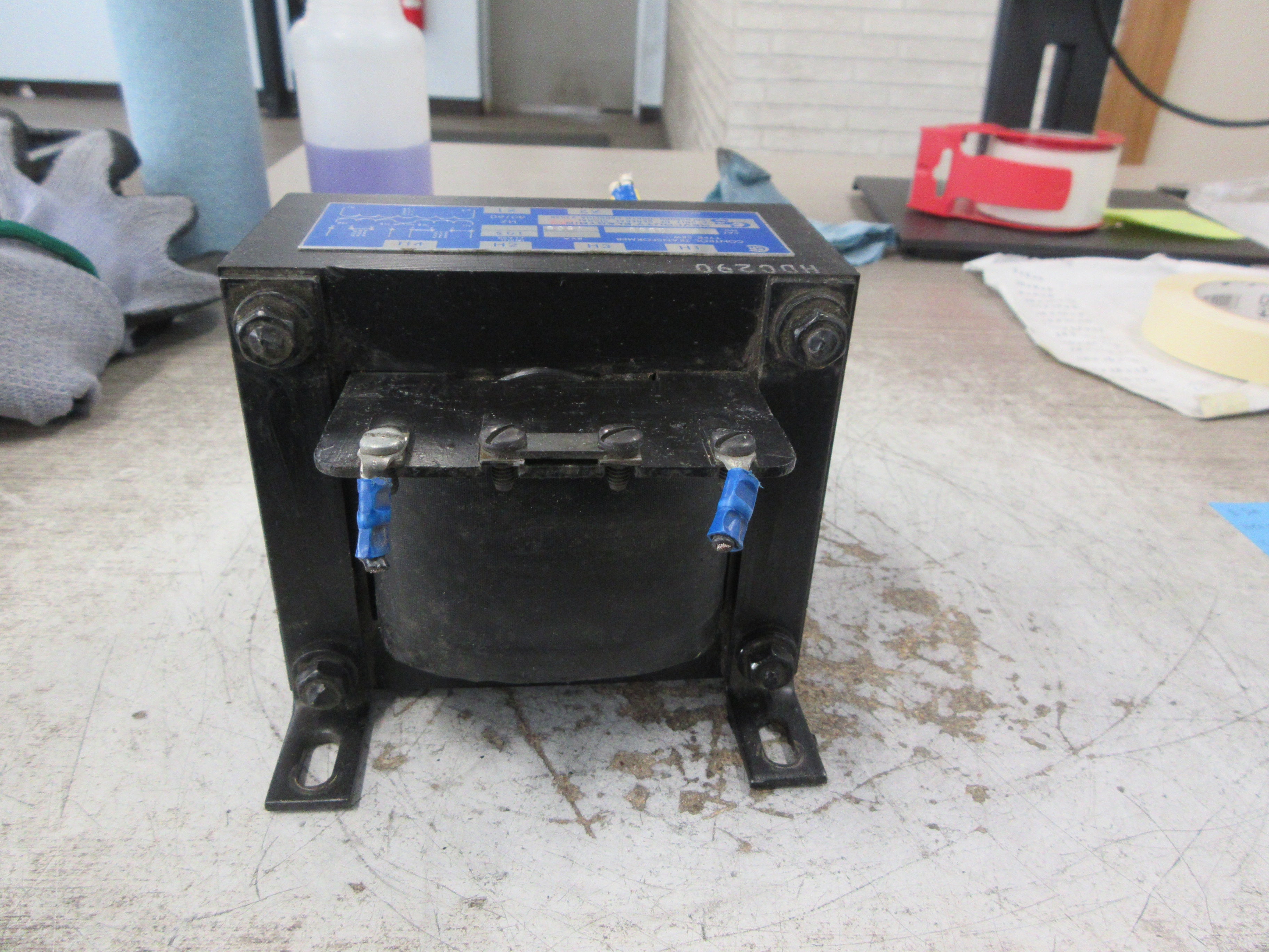 Hevi-Duty Type SBW Control Transformer W500 0.500KVA Pri: 240/480V Used