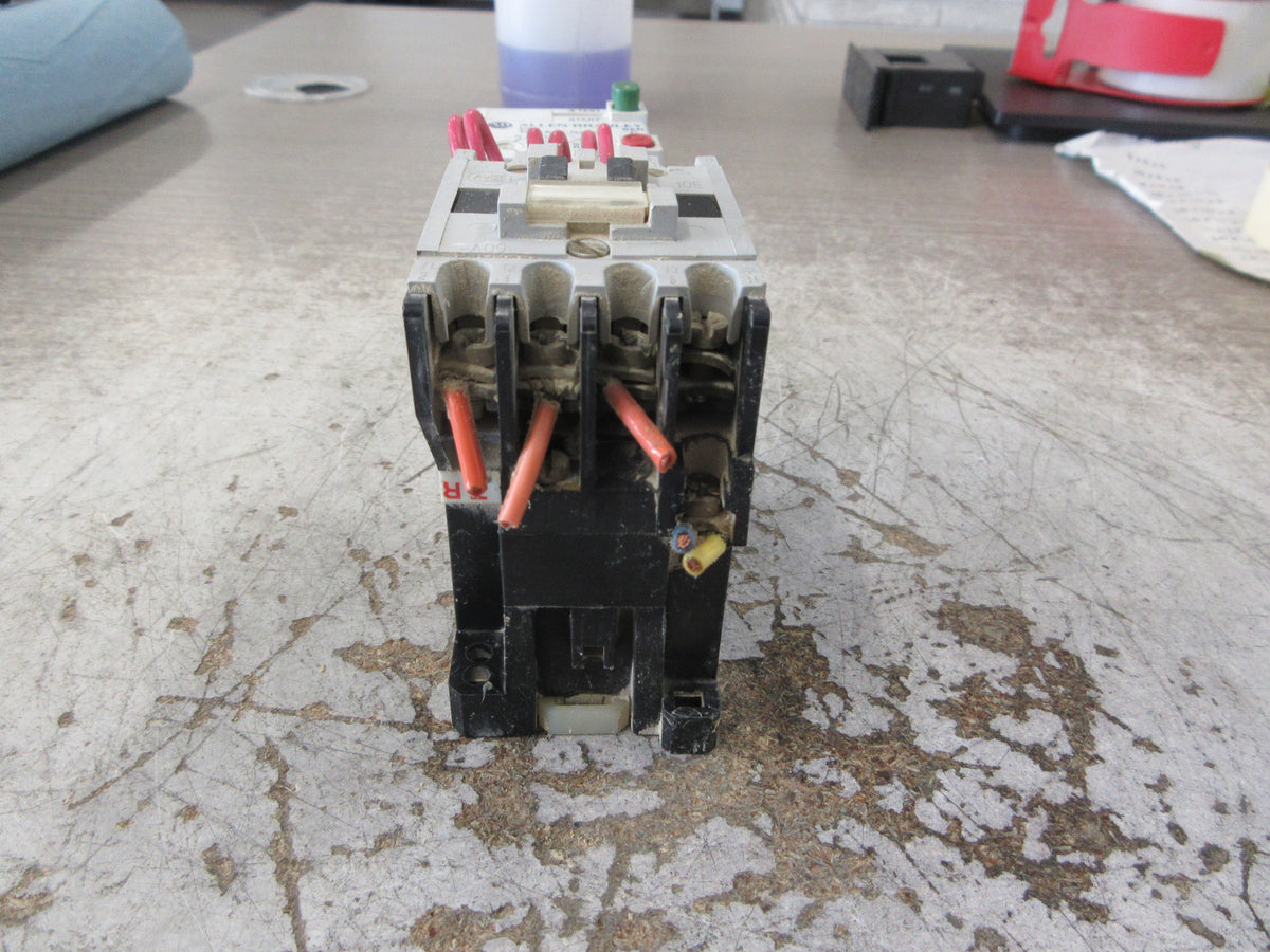 Allen-Bradley Starter 100-A09ND3 / 140-MN-0250 120V Coil Trip: 1.6-2.5A Used