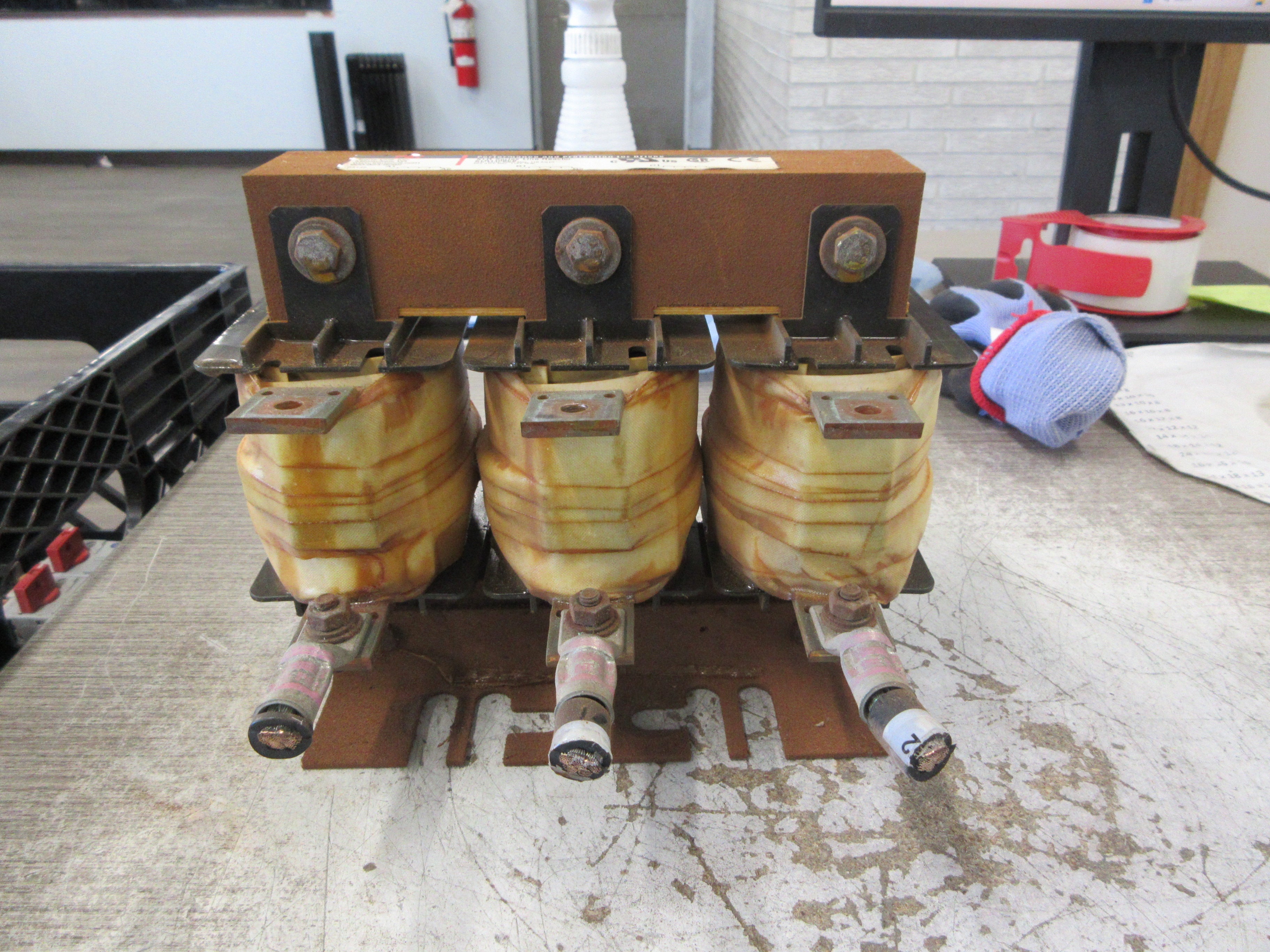 TCI KRL Series Line Reactor KLR110BCB 110A 600V 60Hz 3Ph Used