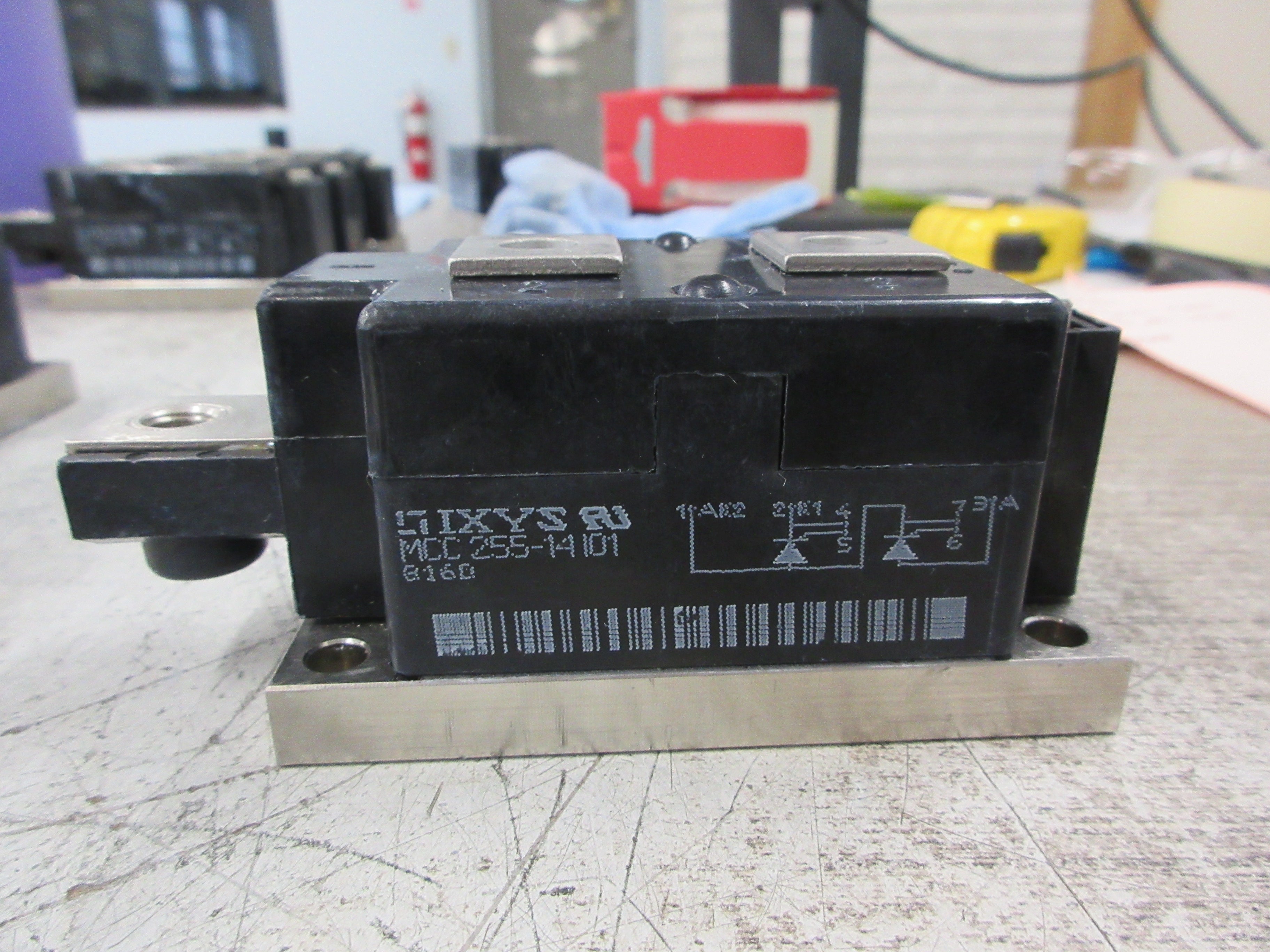 IXYS Thyristor Module MCC255-14IO1 Used
