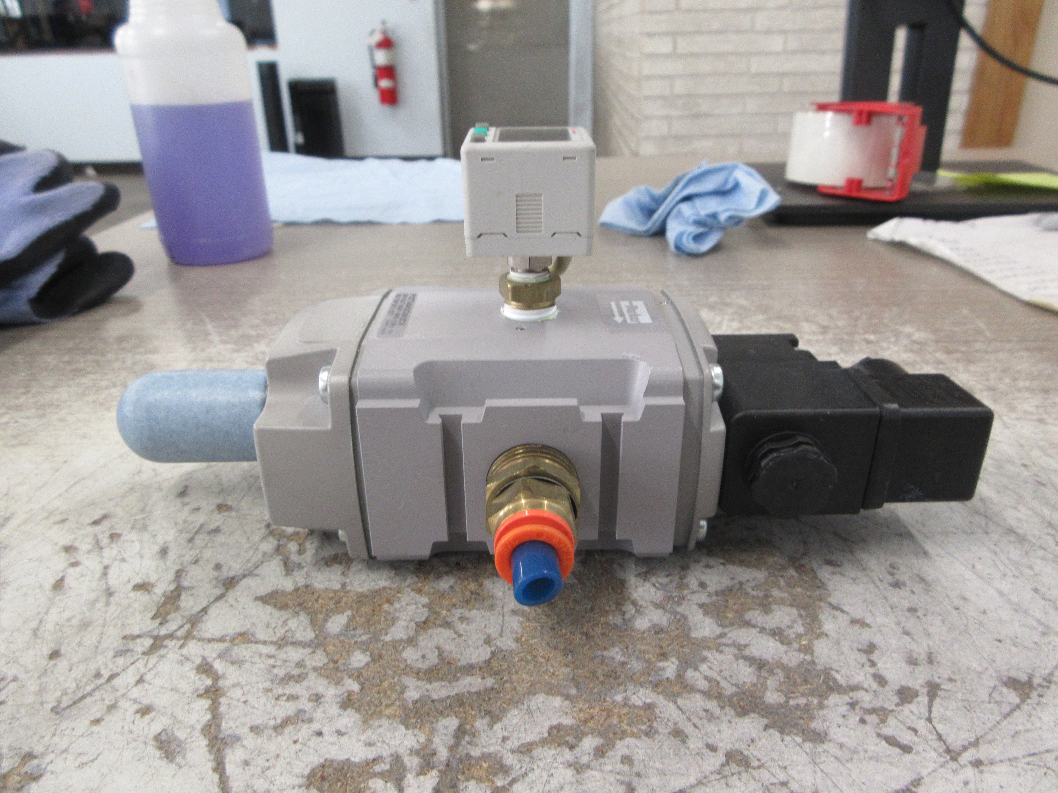 Parker Global FRL Soft Start/Dump Valve P32TA94SCNA2CN 145 PSI 122°F Used