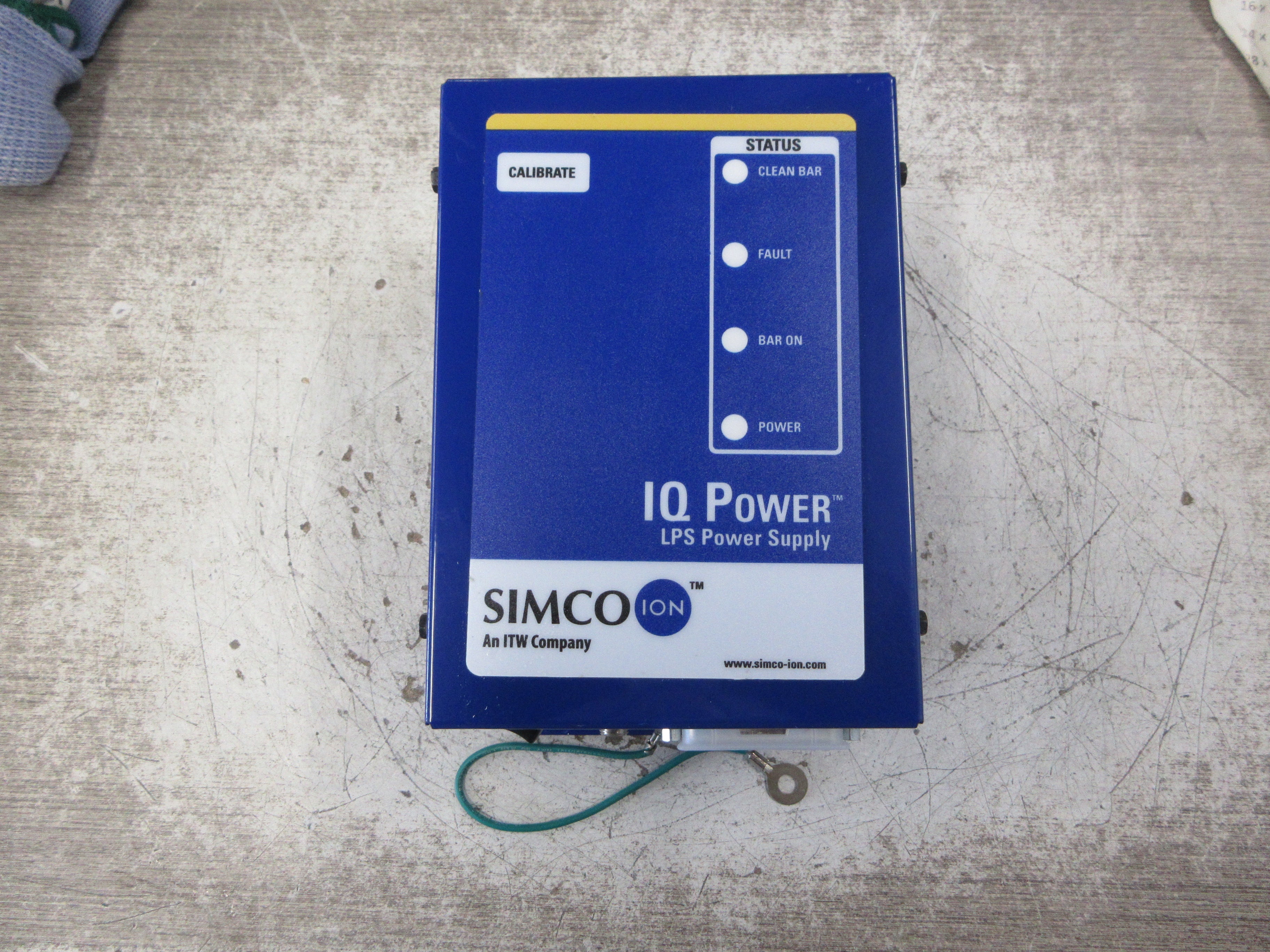 Simco IQ Power LPS Power Supply 4012474 Input: 24VDC 1.5A Output: 7.5KV DC Used