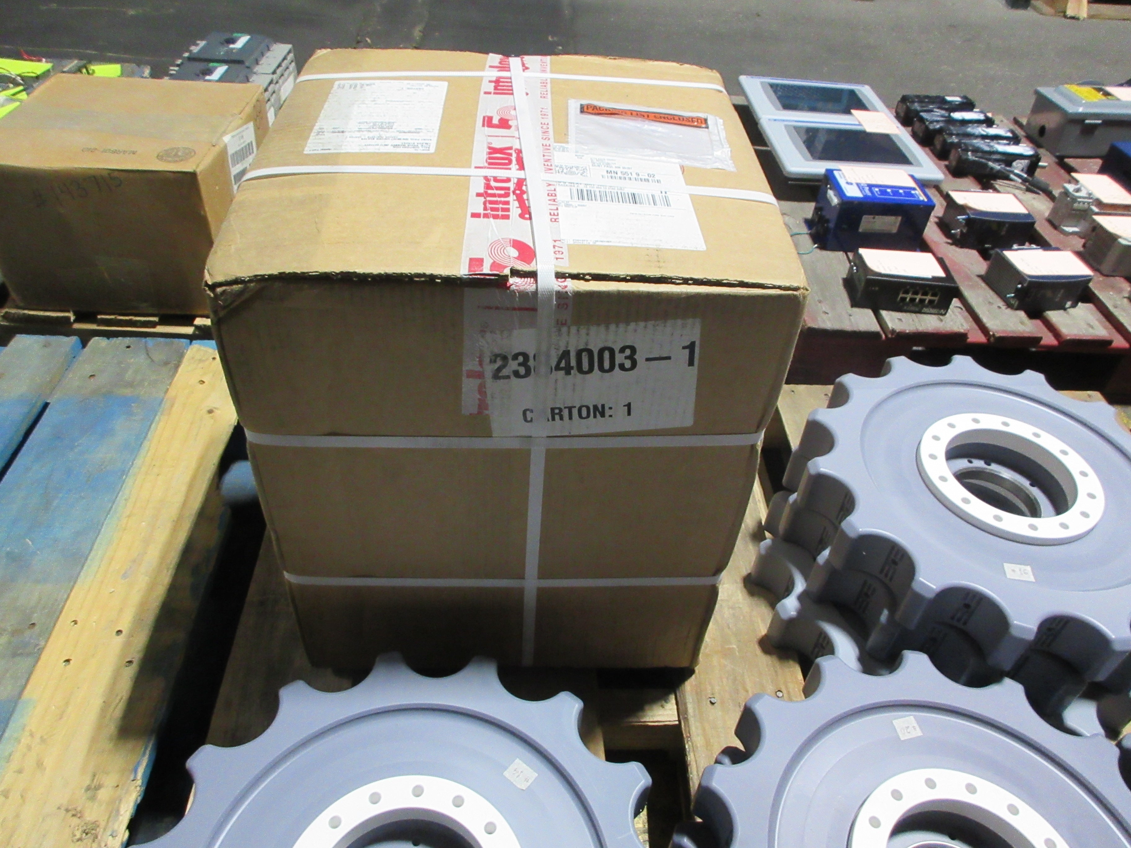 Intralox Series 900 Raised Rib Belt 23839 Width: 17.9in Length: 17FT New Surplus