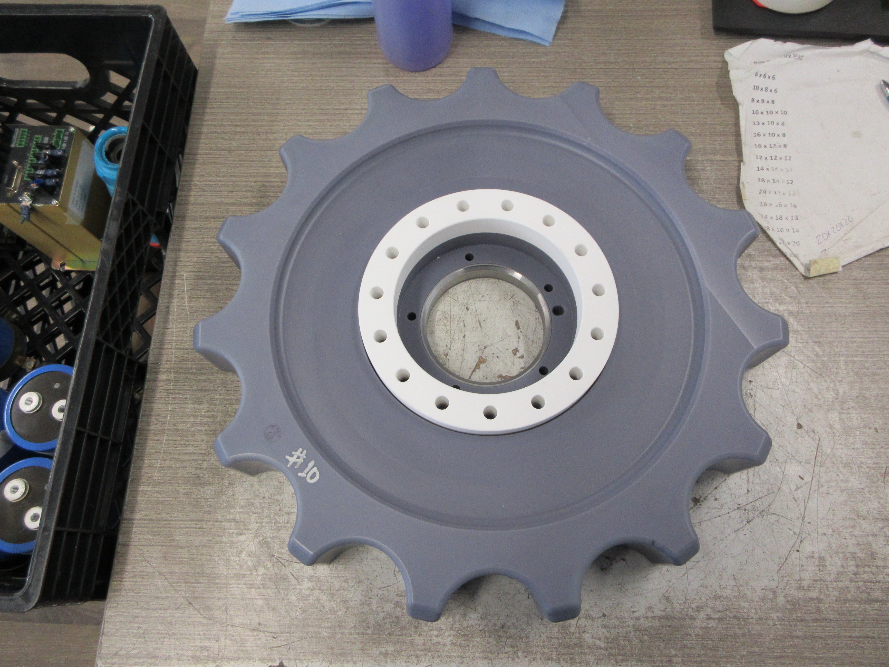 Intralox Conveyor Sprocket Size: 14" Teeth: 15 *No Box* New Surplus