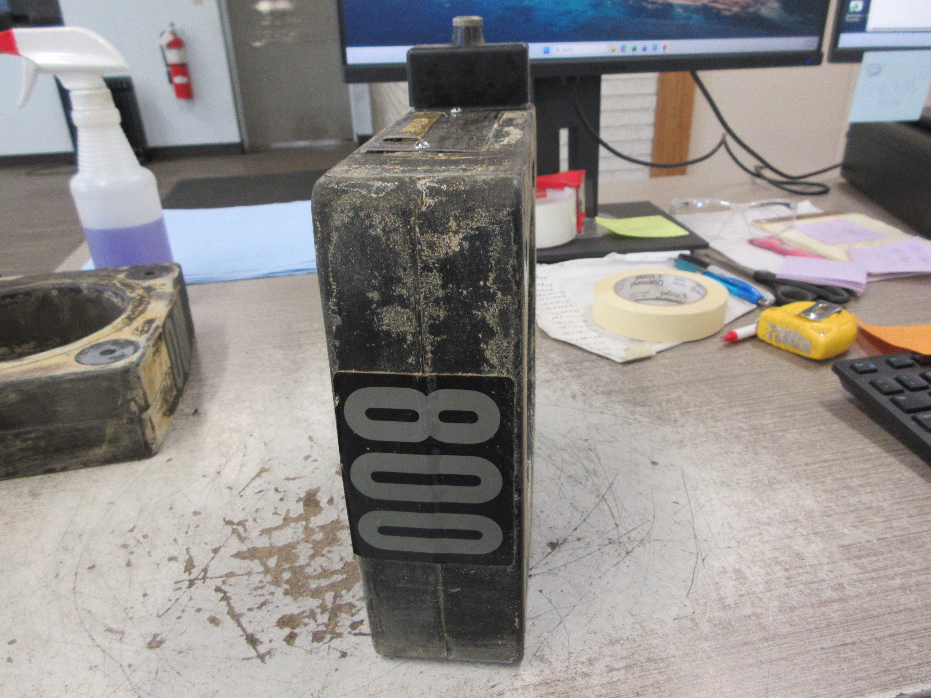 Westinghouse Type CLA-10 Current Transformer 597A750G01 Ratio 800:5A 600V Used