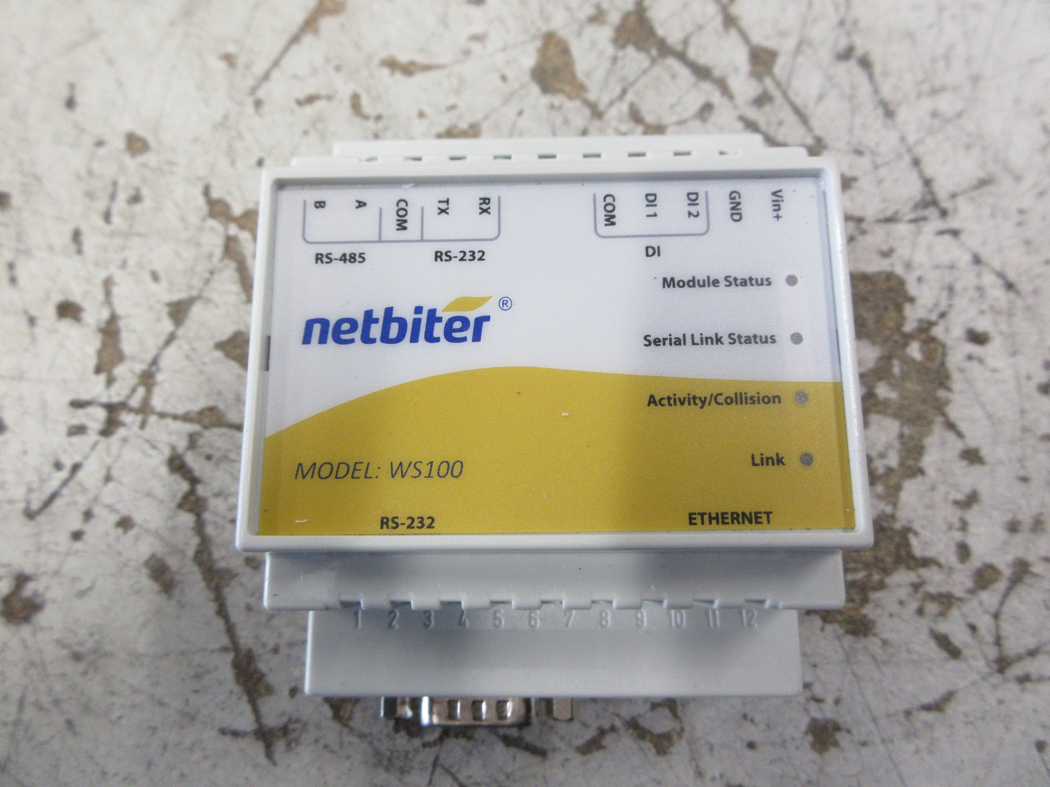 Netbiter Ethernet Module WS100 9-24V AC/DC 2W Used