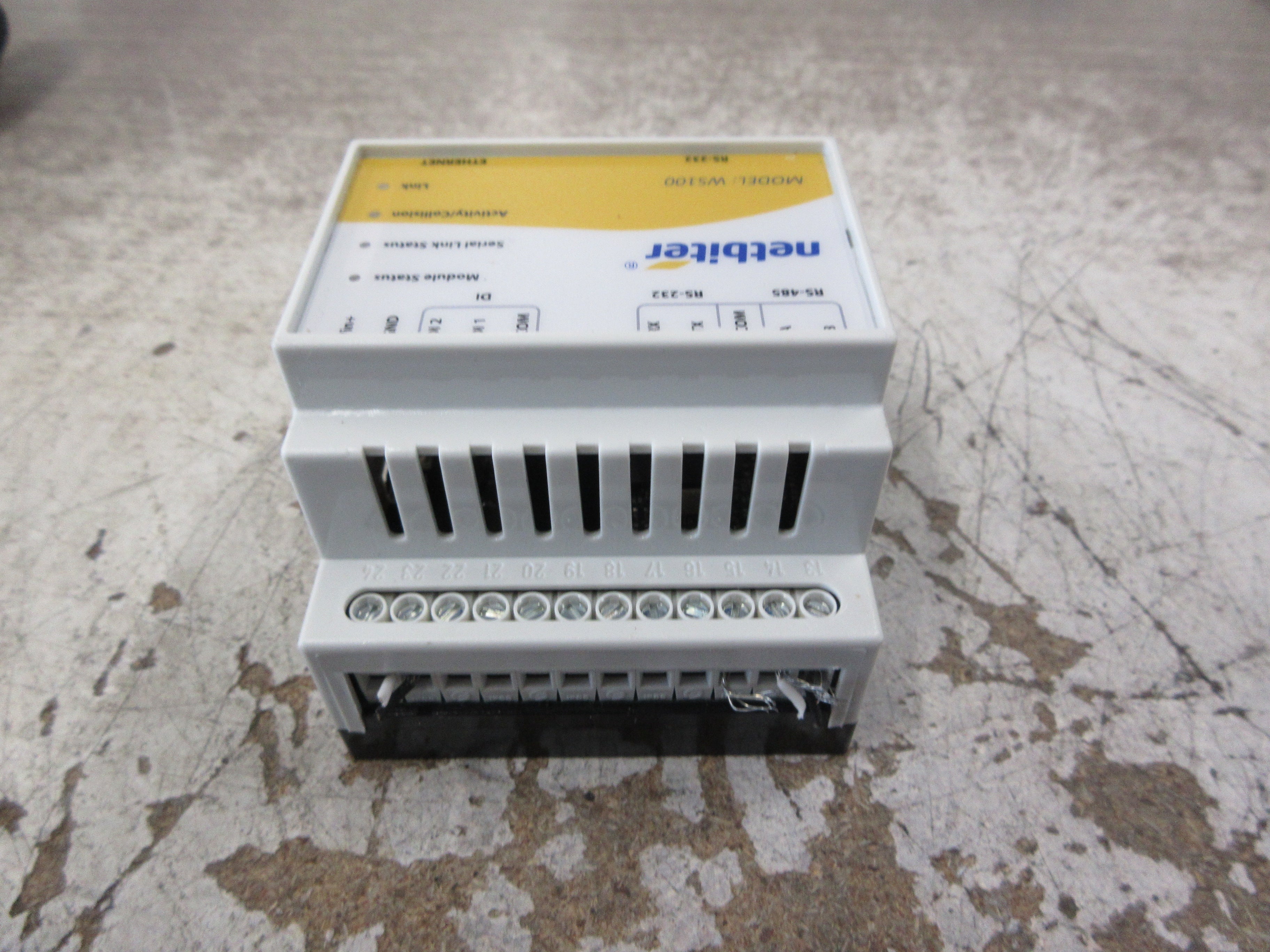 Netbiter Ethernet Module WS100 9-24V AC/DC 2W Used