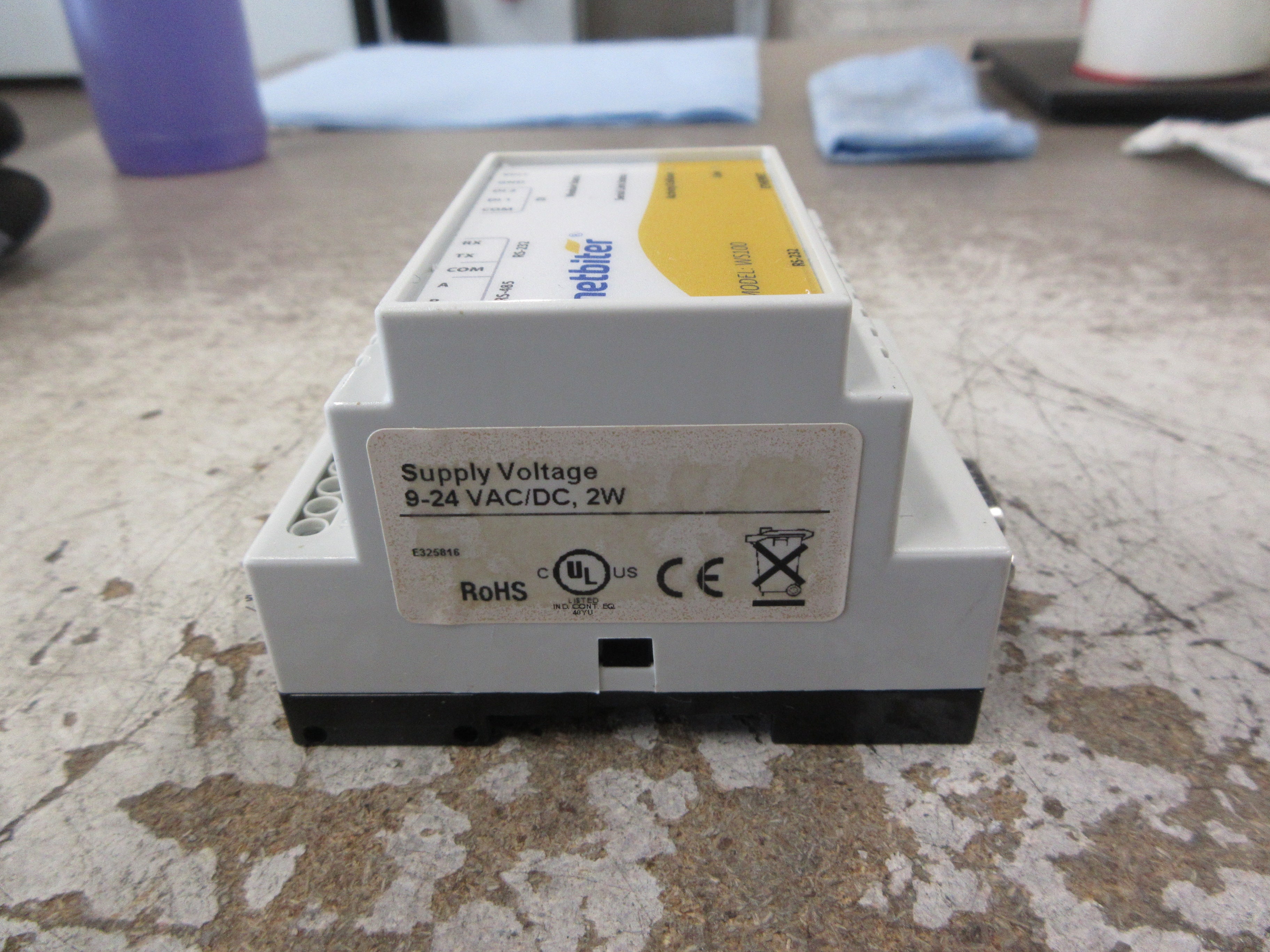 Netbiter Ethernet Module WS100 9-24V AC/DC 2W Used
