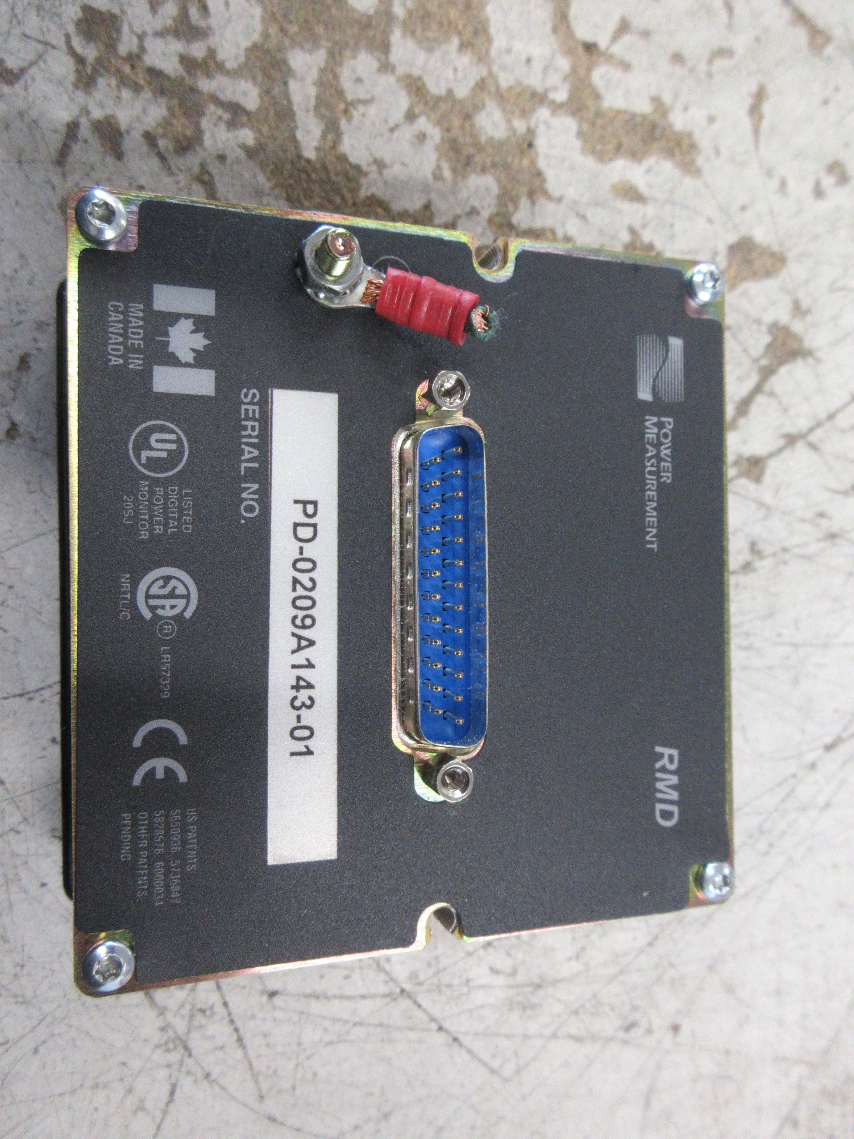 Power Measurement ION Panel Meter 7330 RMD Used
