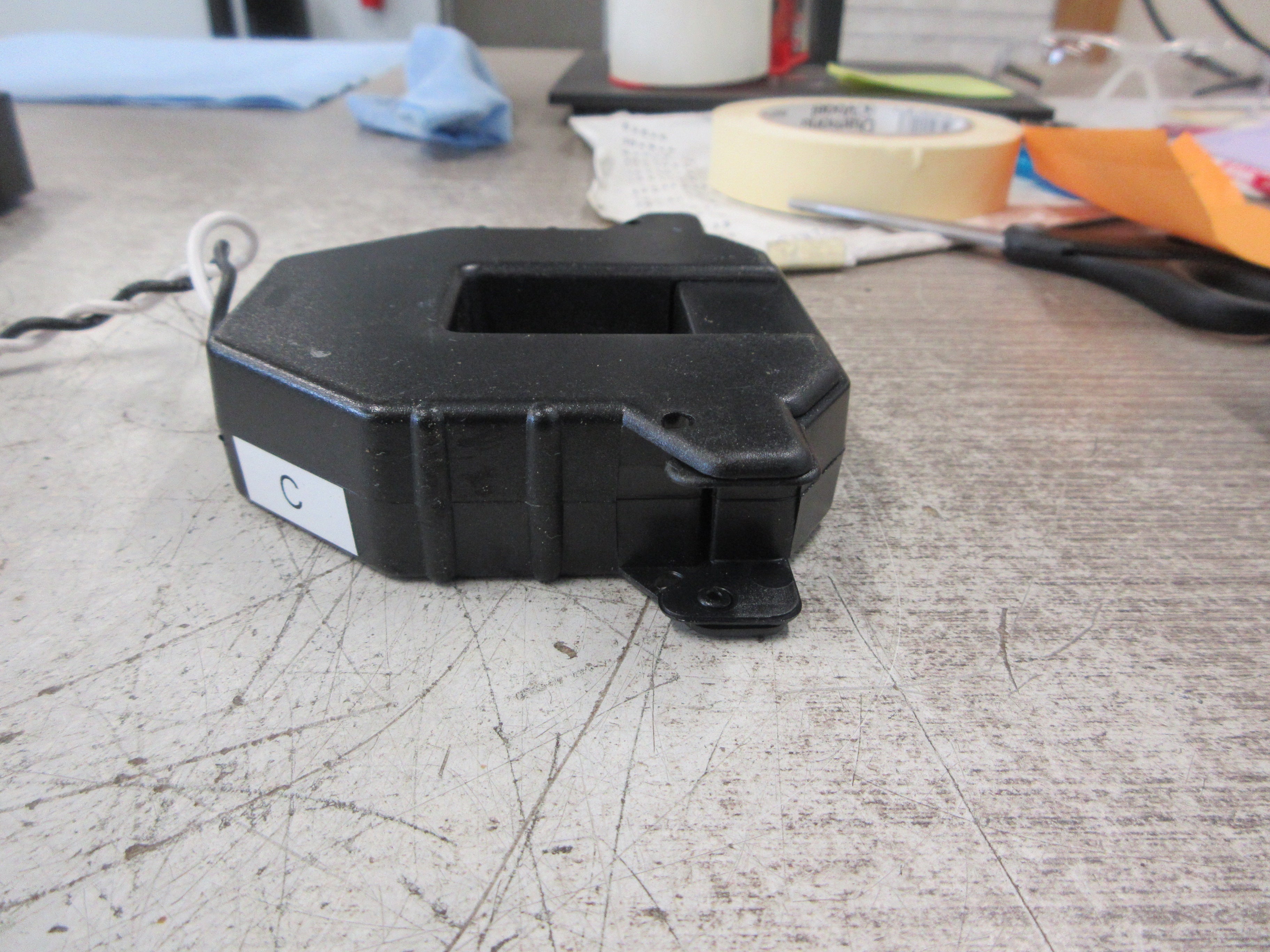 Square D Split-Core Current Transformer 3090SCCT032 Ratio 300:5A 600V Used