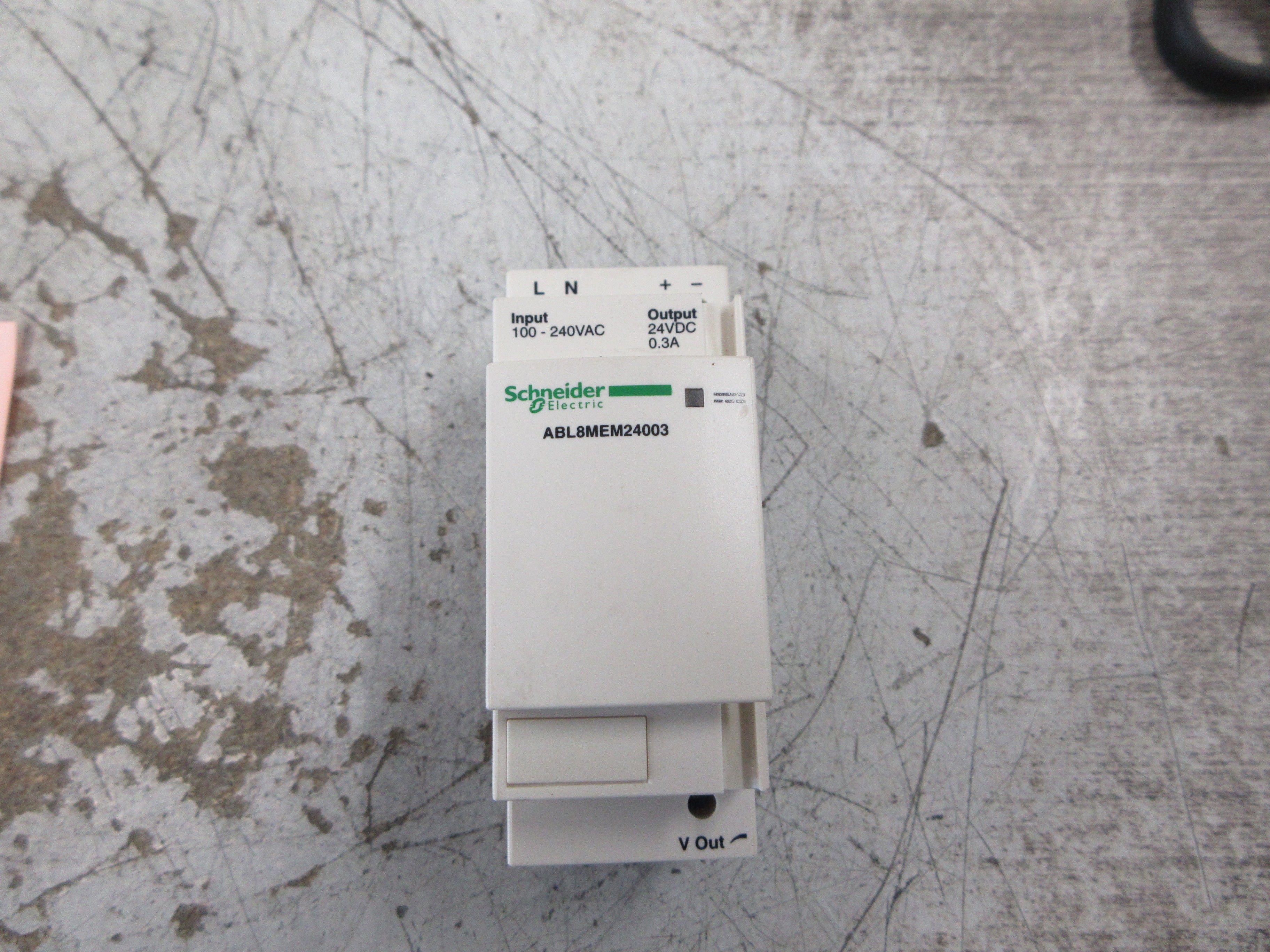 Schneider Electric Power Supply ABL8MEM24003 Input: 100-240VAC Used