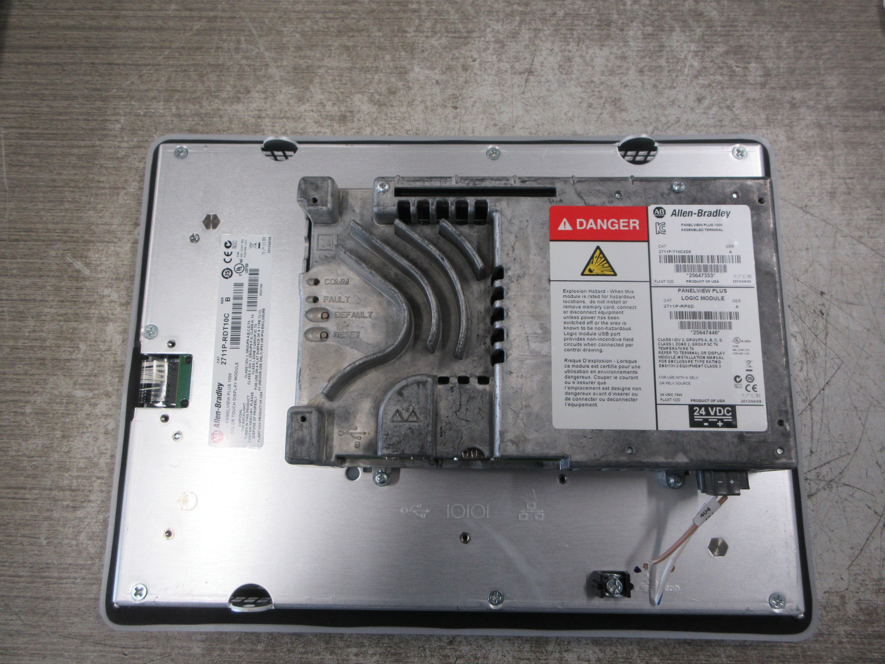 Allen-Bradley PanelView Plus 1000 2711P-T10C4D8 Ser. A Used