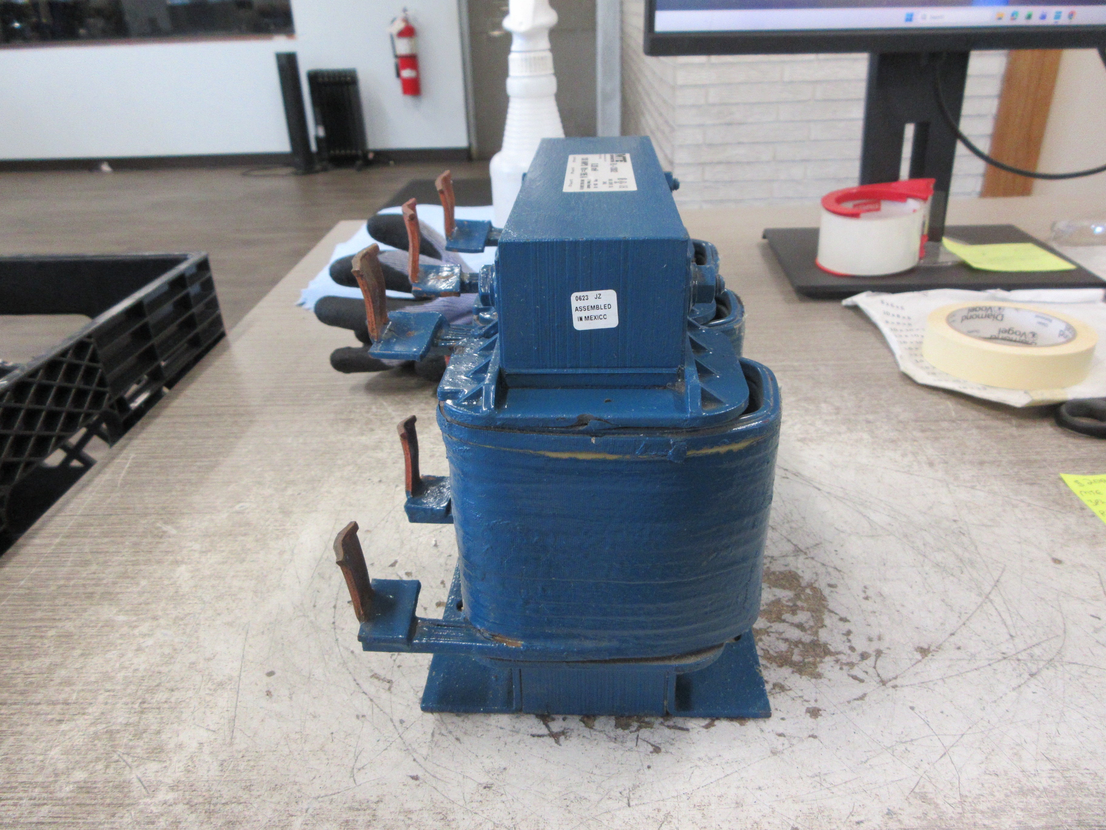 MTE 3Ph Line Reactor RL-13002 0.20mH 130A 690V 50/60Hz *No Lugs* Used