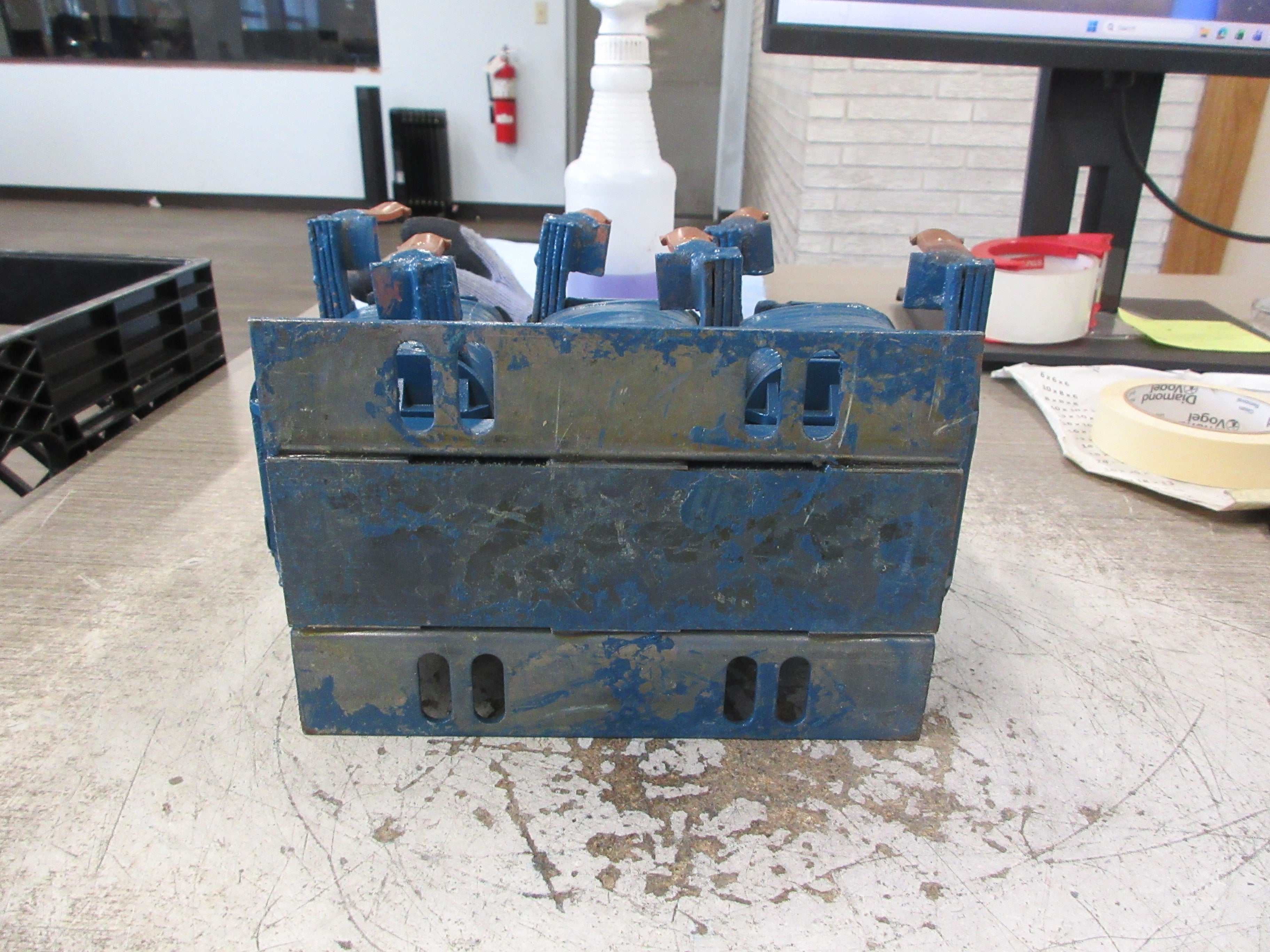 MTE 3Ph Line Reactor RL-13002 0.20mH 130A 690V 50/60Hz *No Lugs* Used