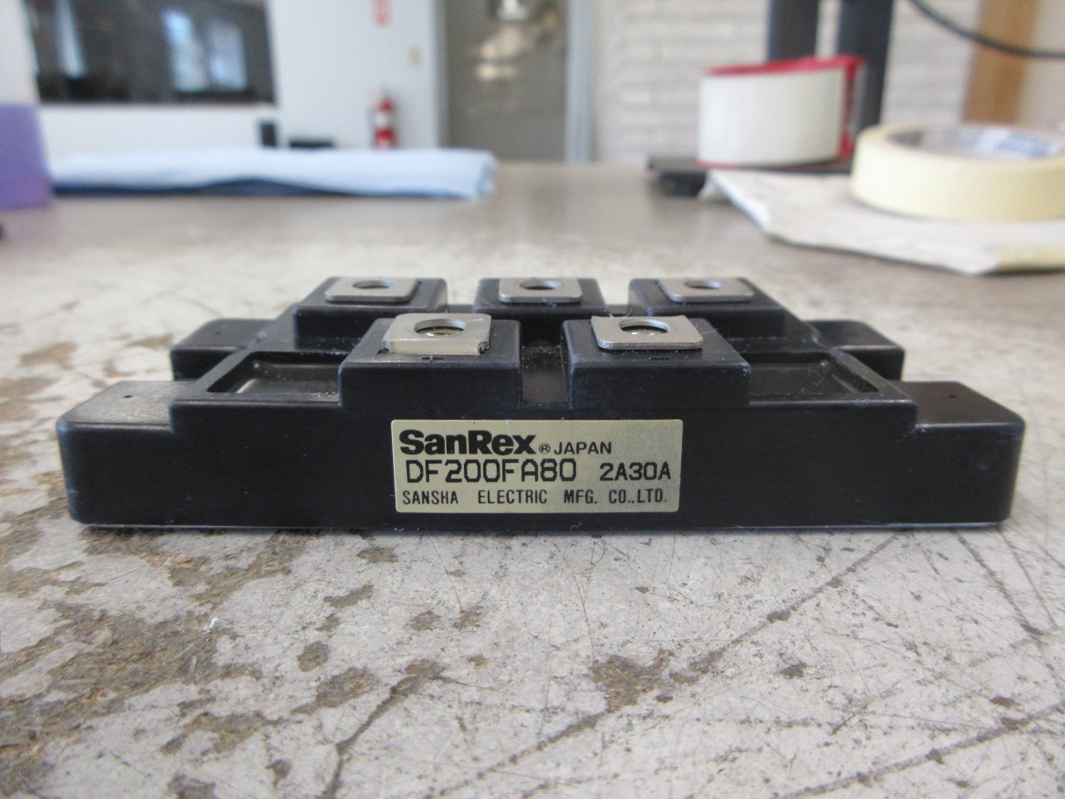 Sansha SanRex Thyristor Module DF200FA60 Used