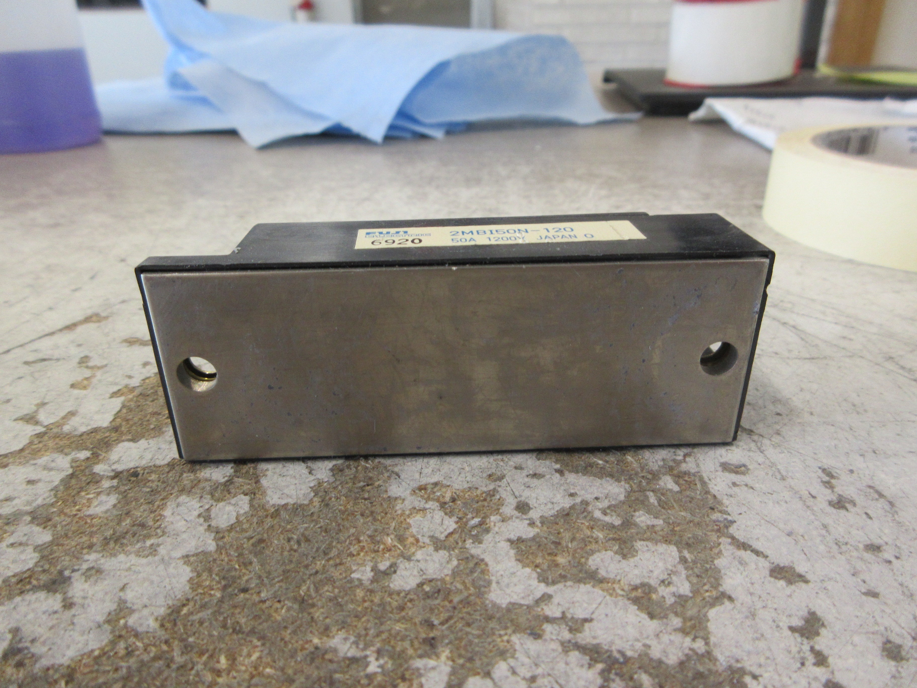 Fuji Electric IGBT Module 2MBI50N-120 50A 1200V Used