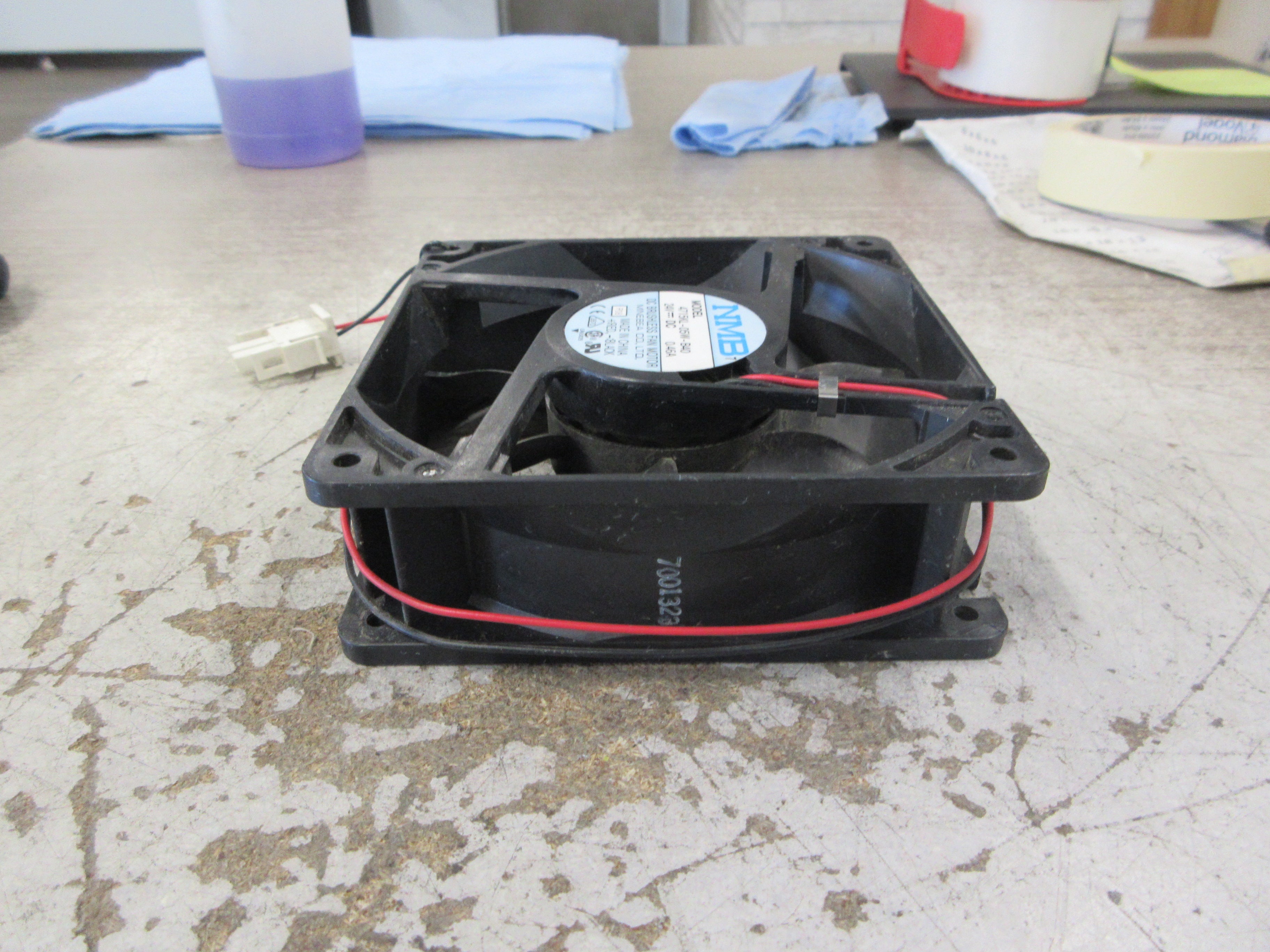 Minebea NMB Axial Fan 4715KL-05W-B40 24VDC 0.46A Used