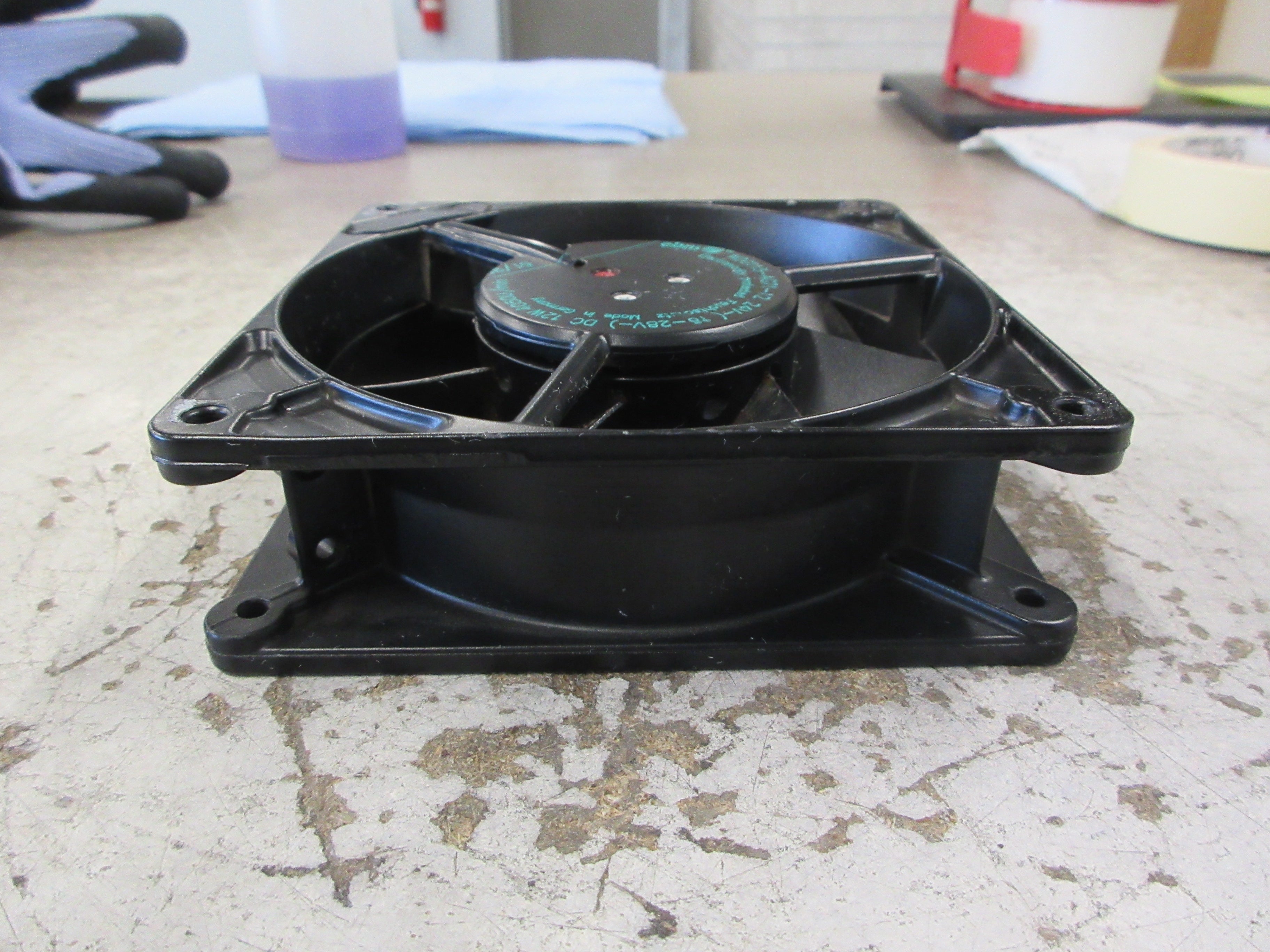 ebm Axial Fan W2G115-AG71-12 24VDC 12W 4050 RPM Used