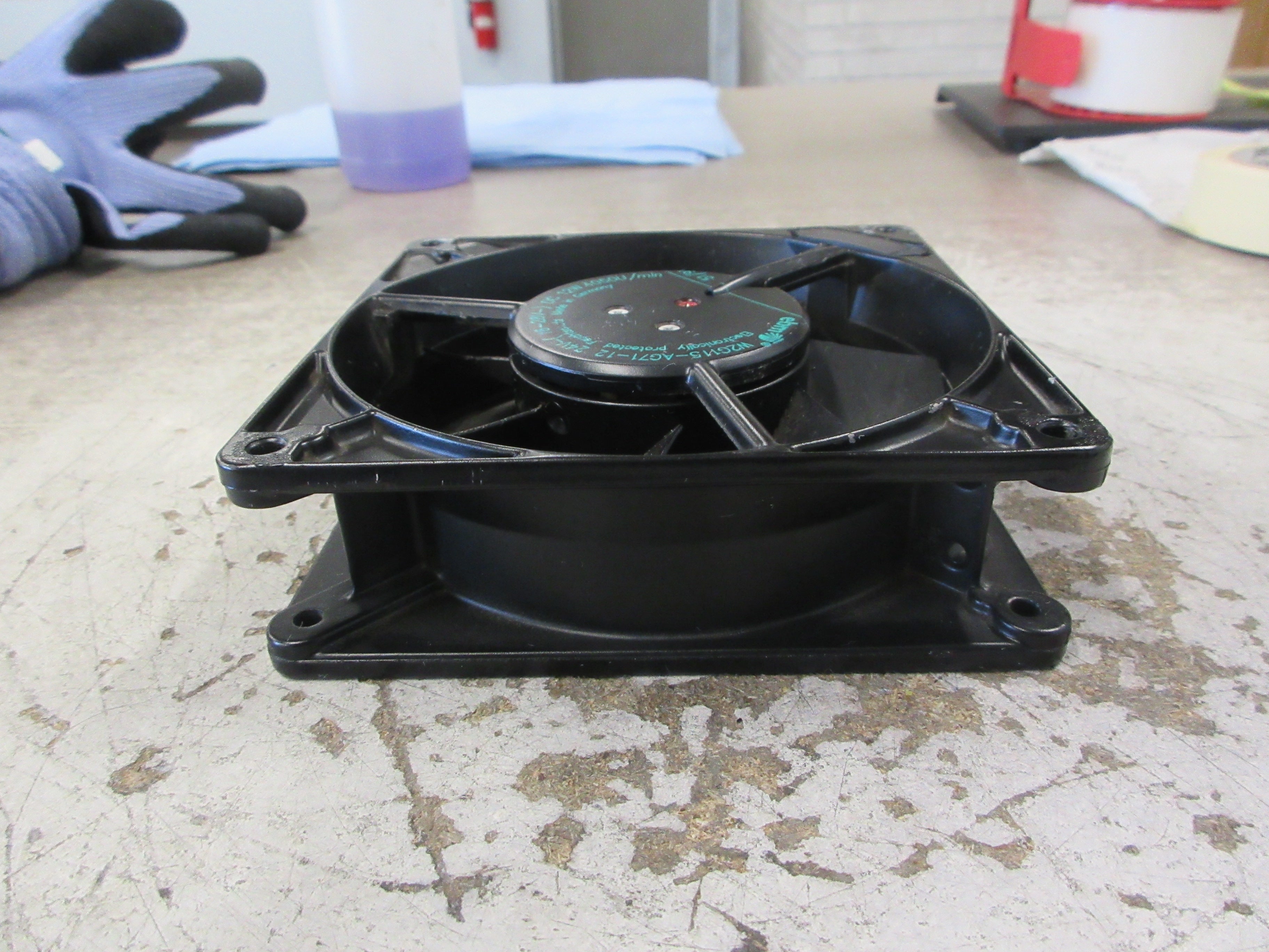 ebm Axial Fan W2G115-AG71-12 24VDC 12W 4050 RPM Used