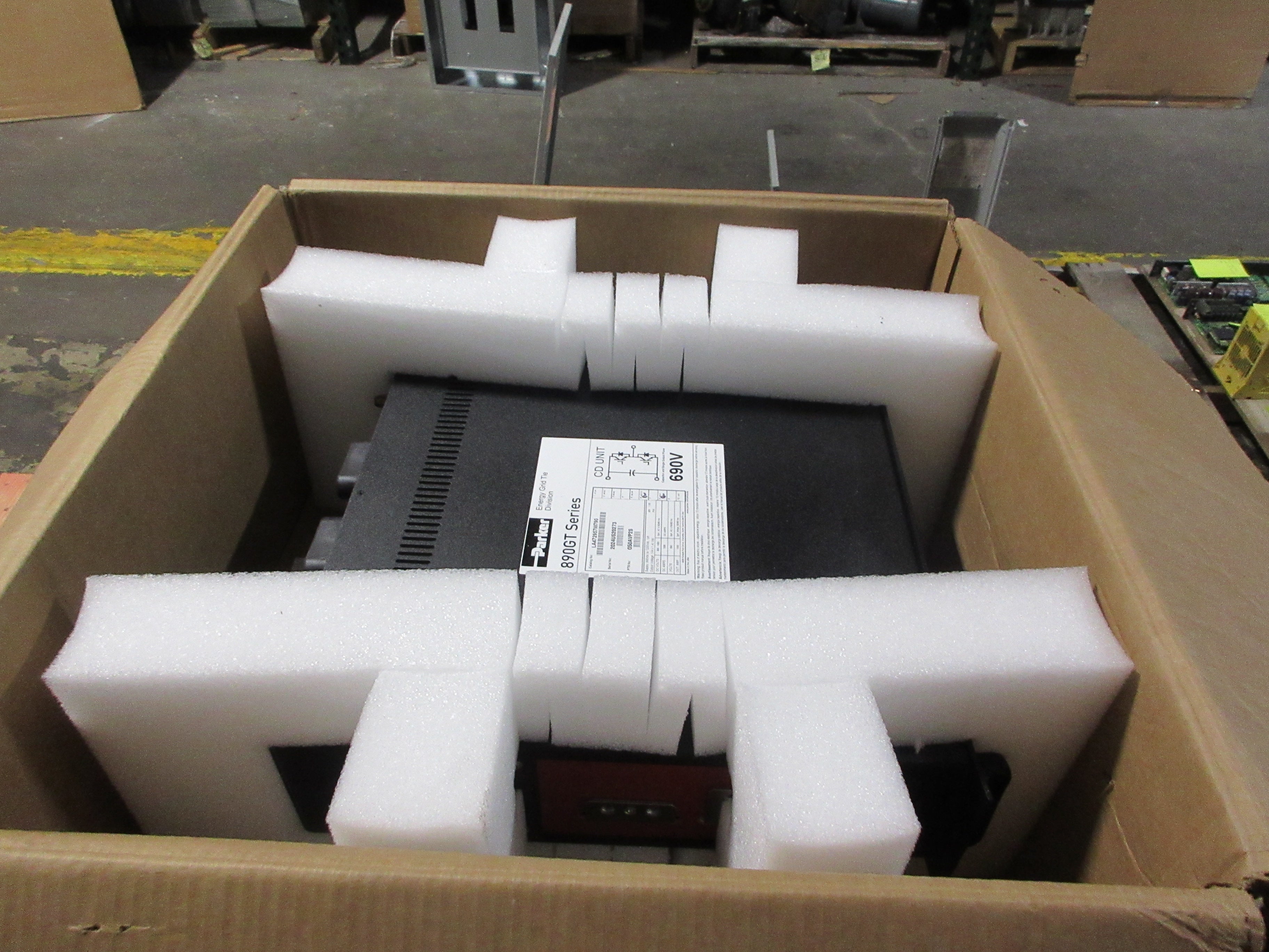 Parker 890GT Phase Module LA472957W790 Supply: 300-1200VDC New Surplus