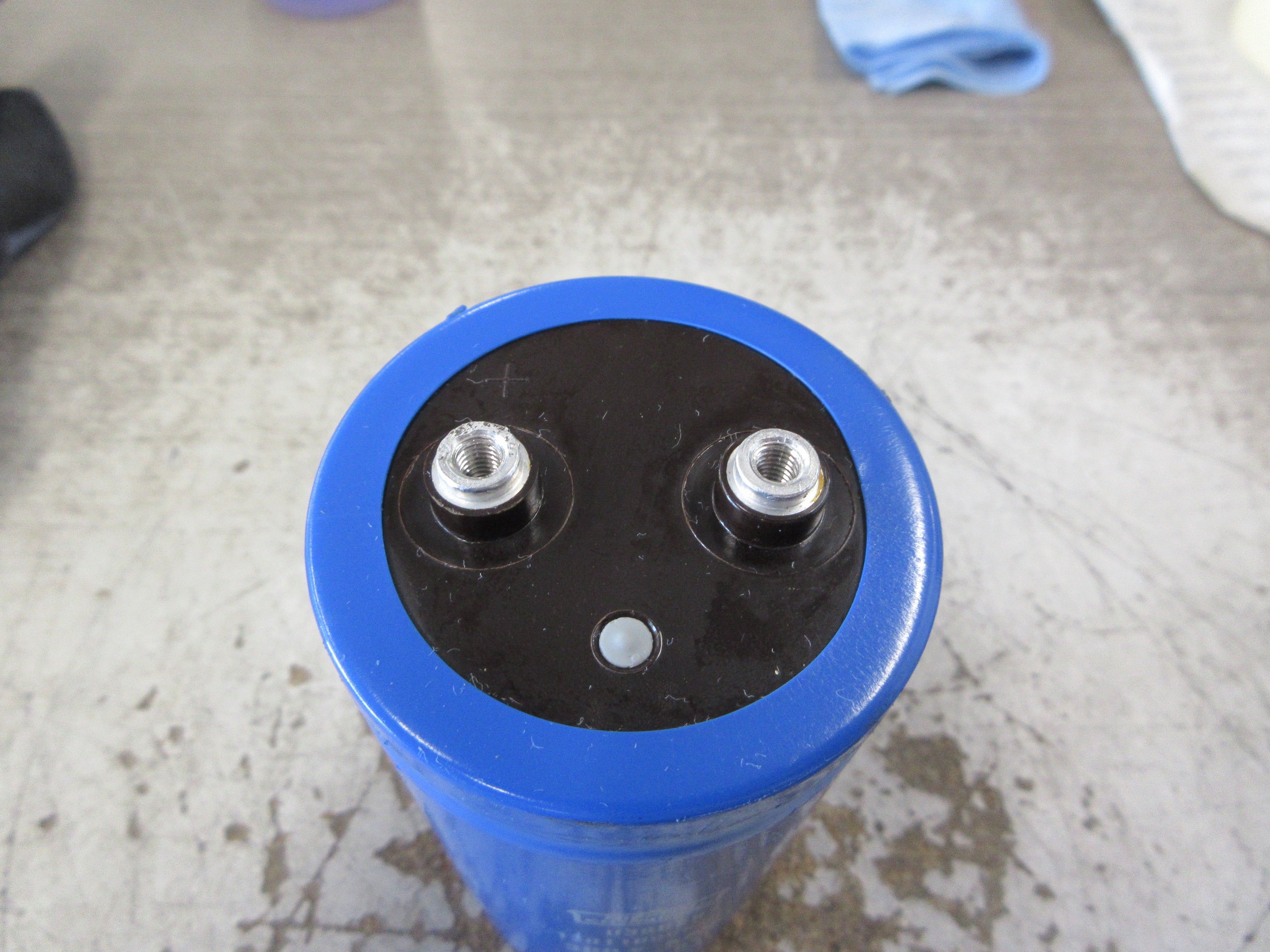 Nippon Chemi-Con Capacitor 120110008-001 5800uF 300V Used