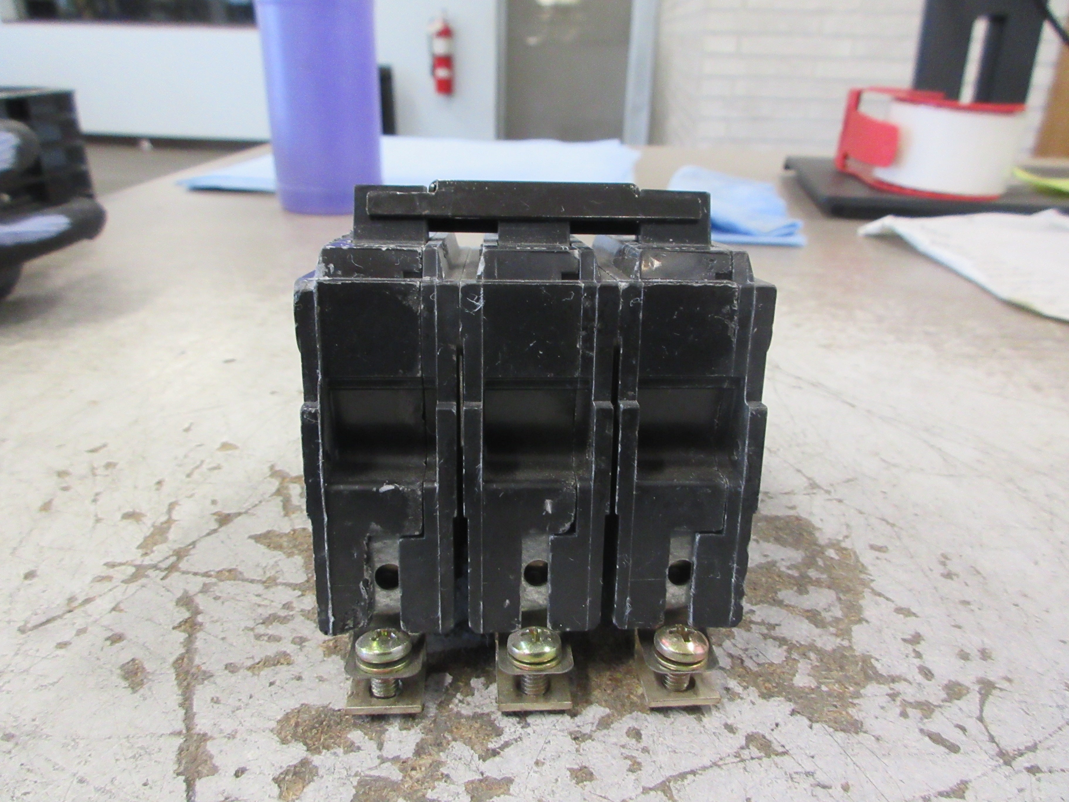 GE Bolt-On Circuit Breaker THQB32080 80A 240V 3P Used