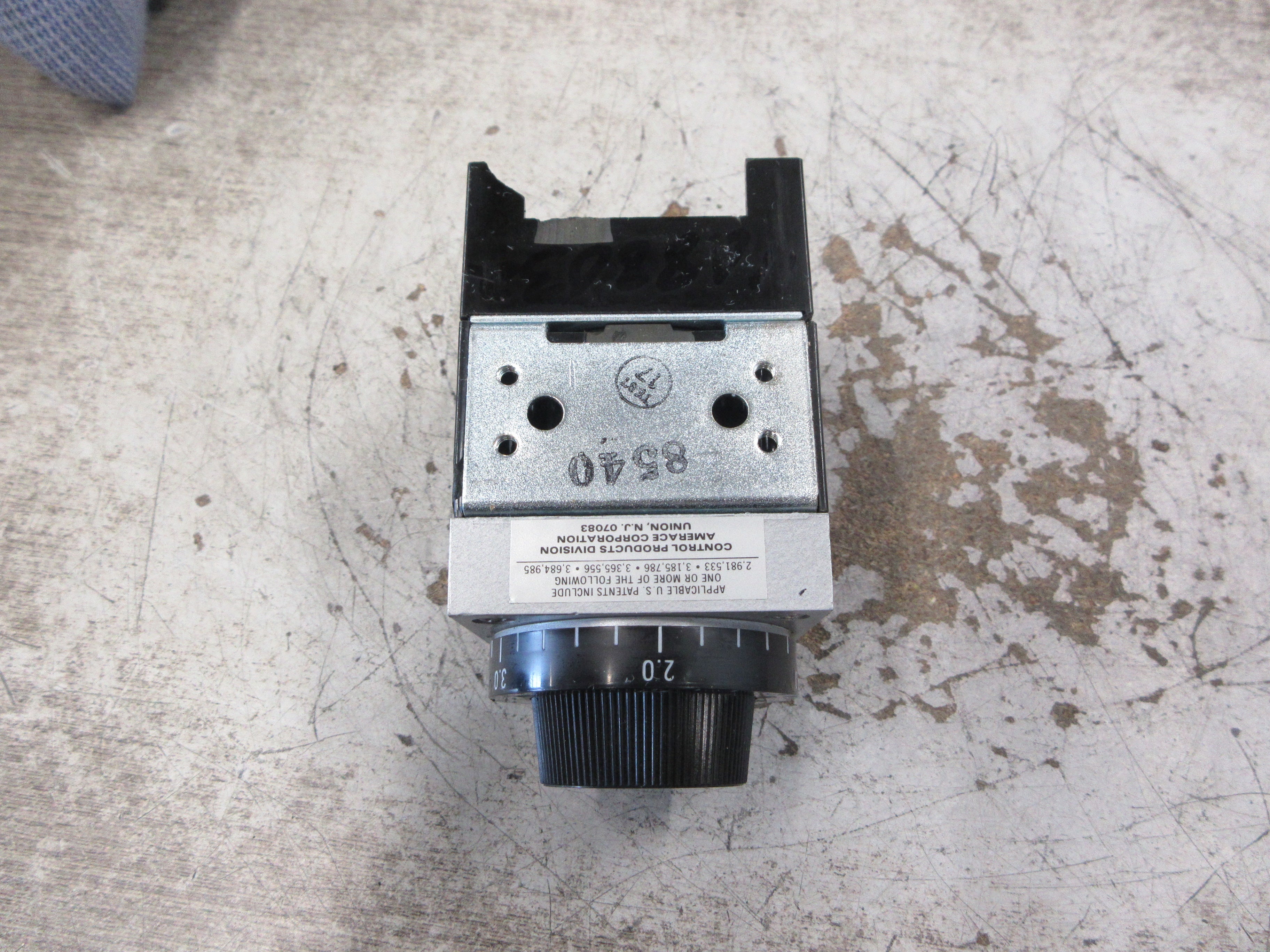 Agastat Timer 7022L27BSY2 Time: Set 0.5 & 5.0Sec 208-240V Coil Used