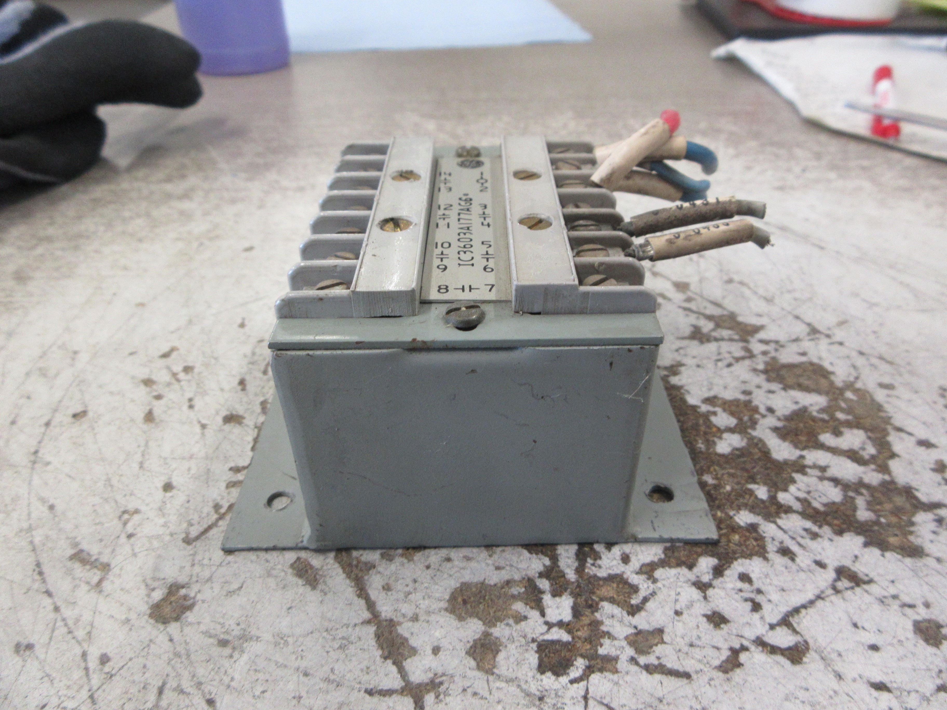 GE Potted Relay IC3603A177AG6 Used
